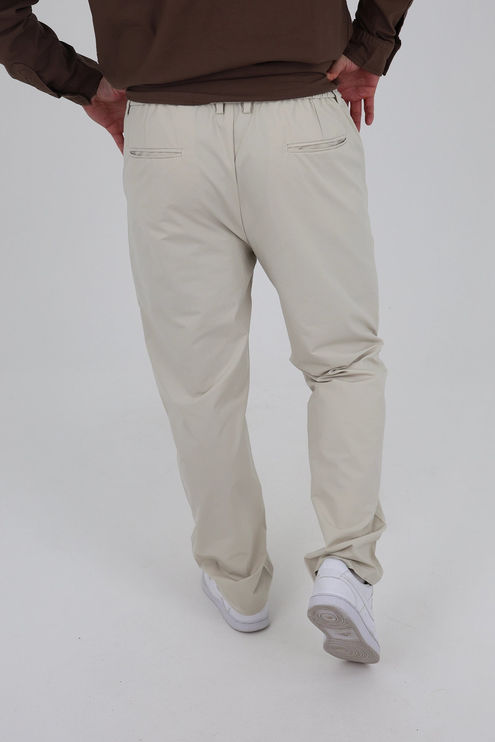 Pantallona loose fit linen
