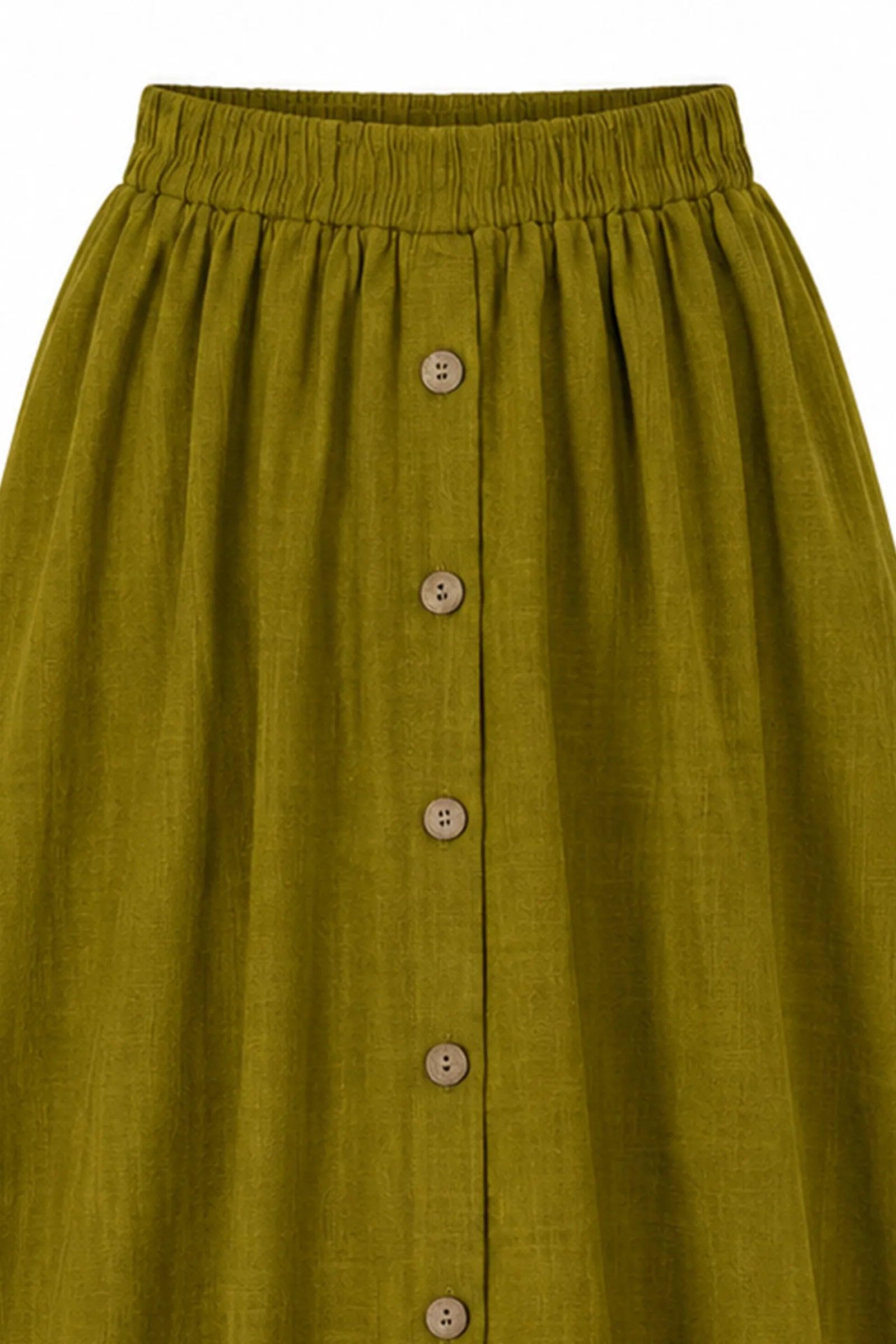 Fund elastic waist midi