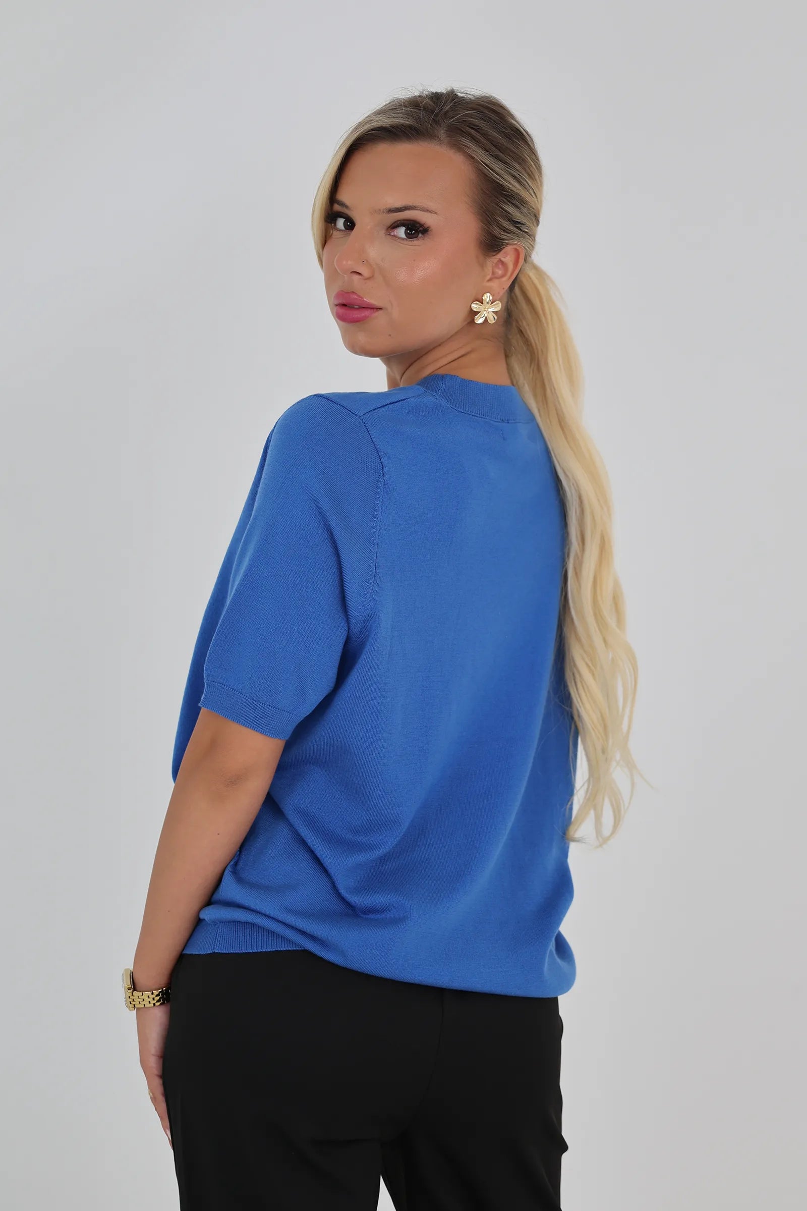 Maice knit tee