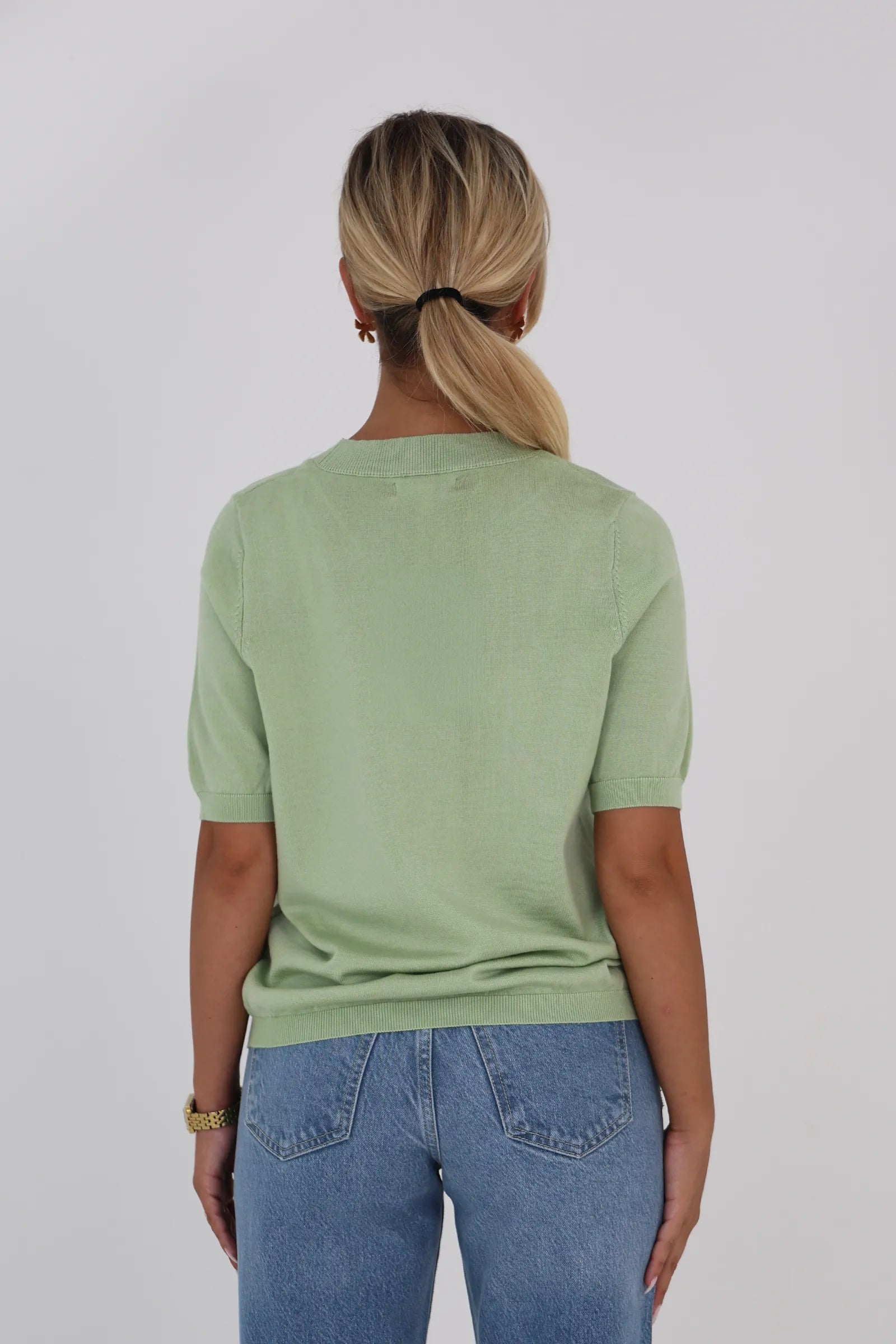 Maice knit tee