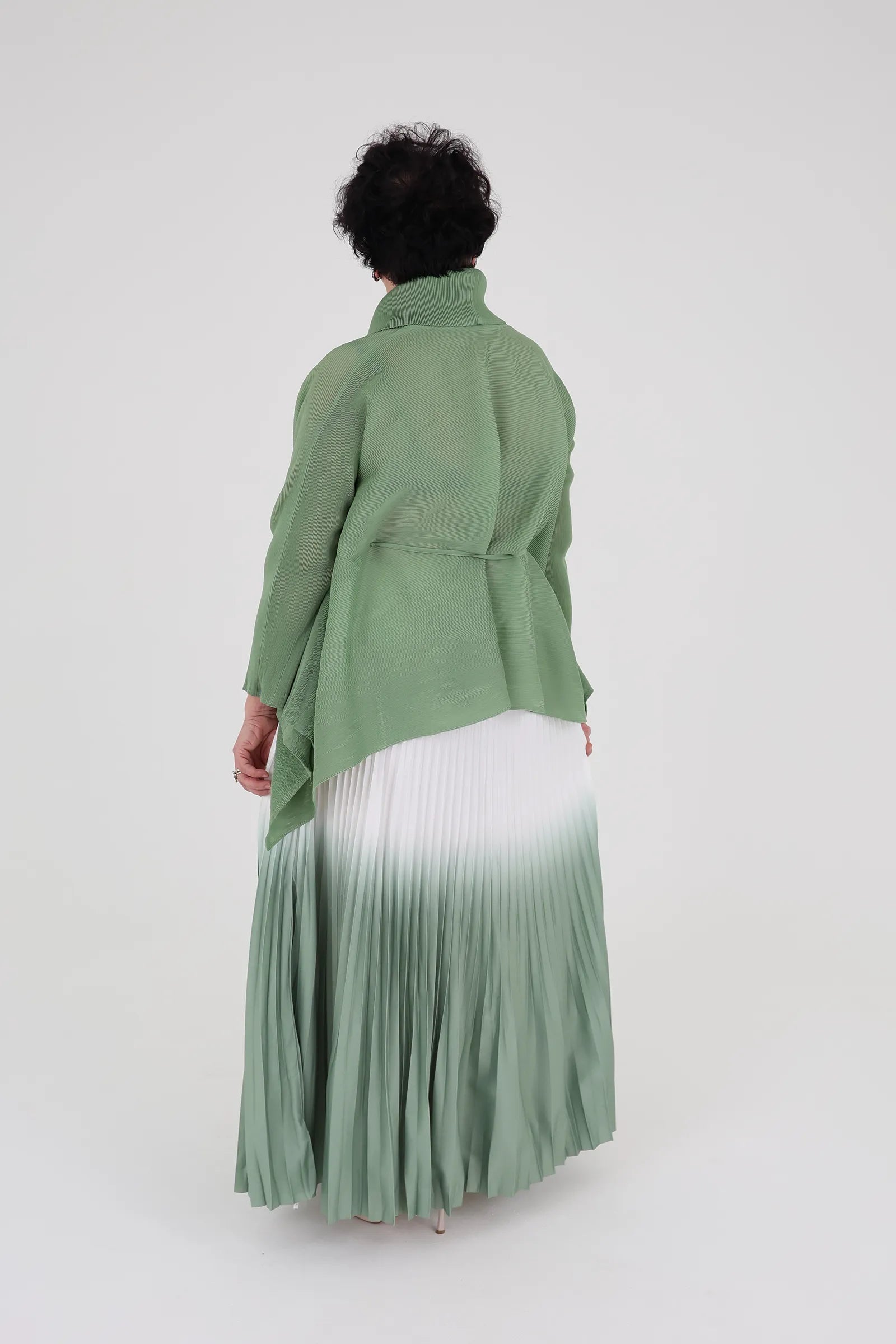 Set pleated skirt & top