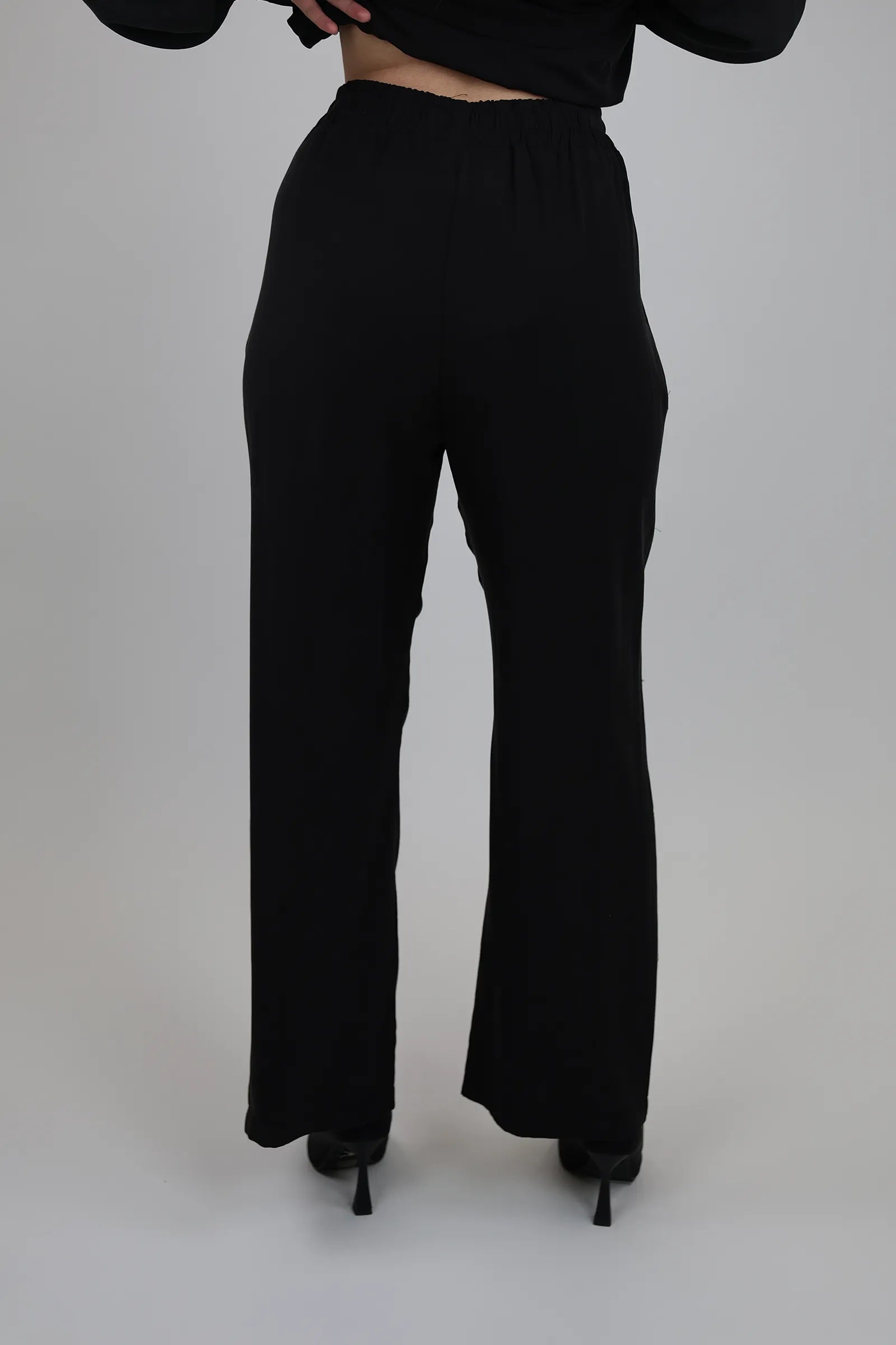 Pantallona casual high rise