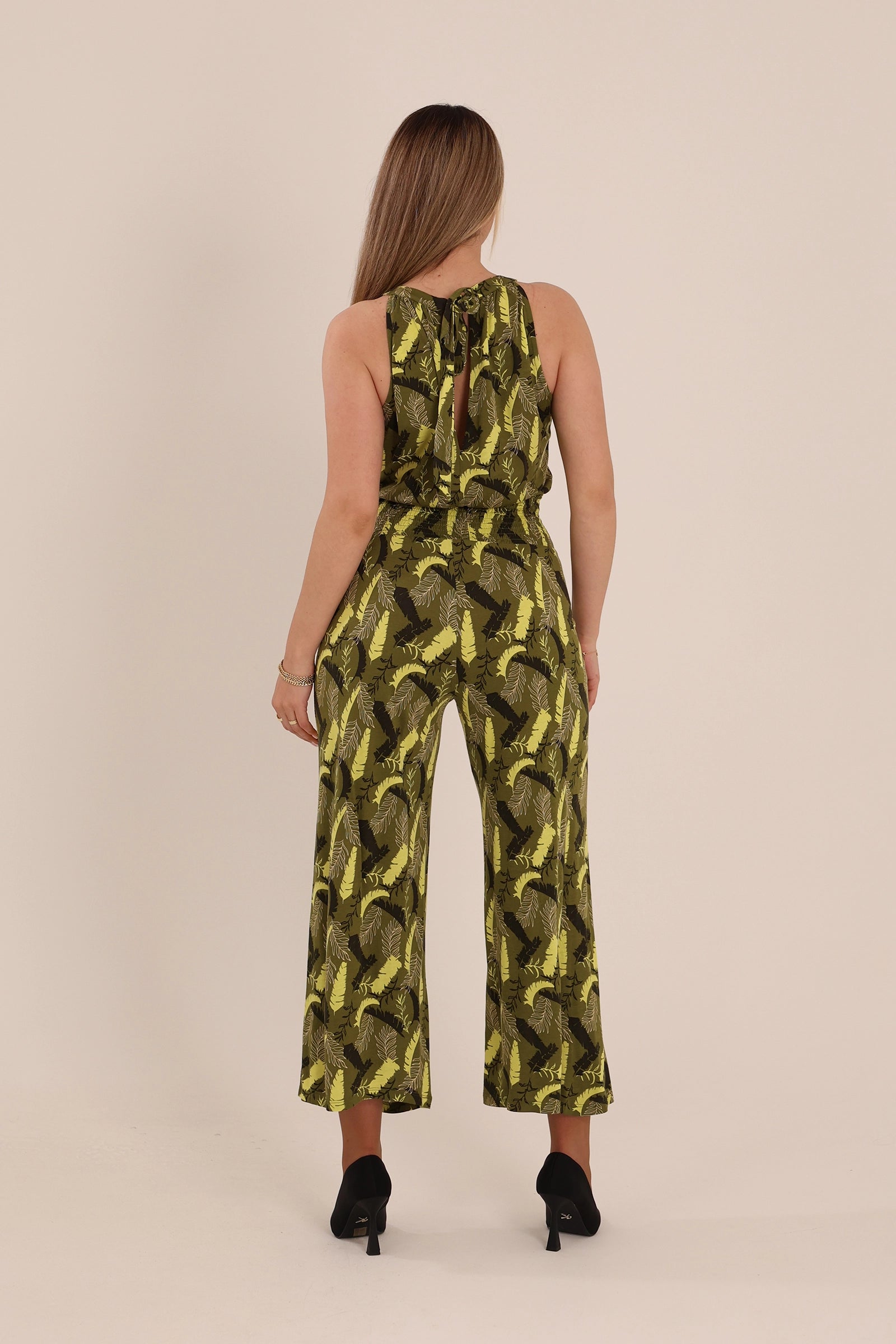 Kombinezon floral print