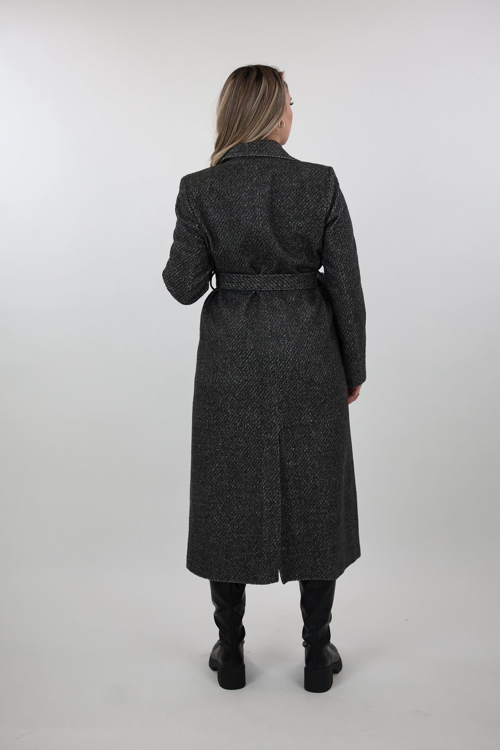 Pallto belted overcoat