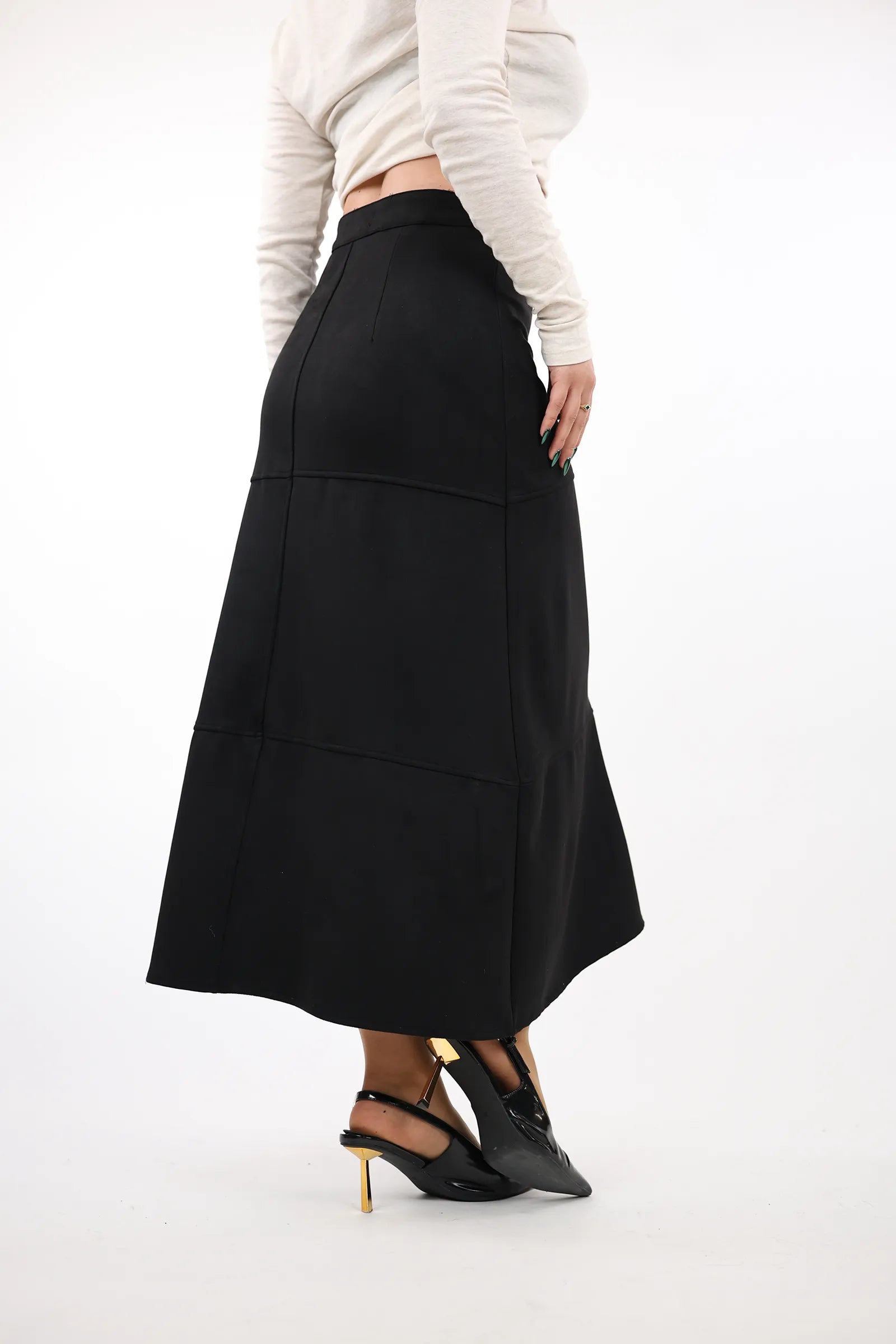 FUND Suede  MIDI SKIRT