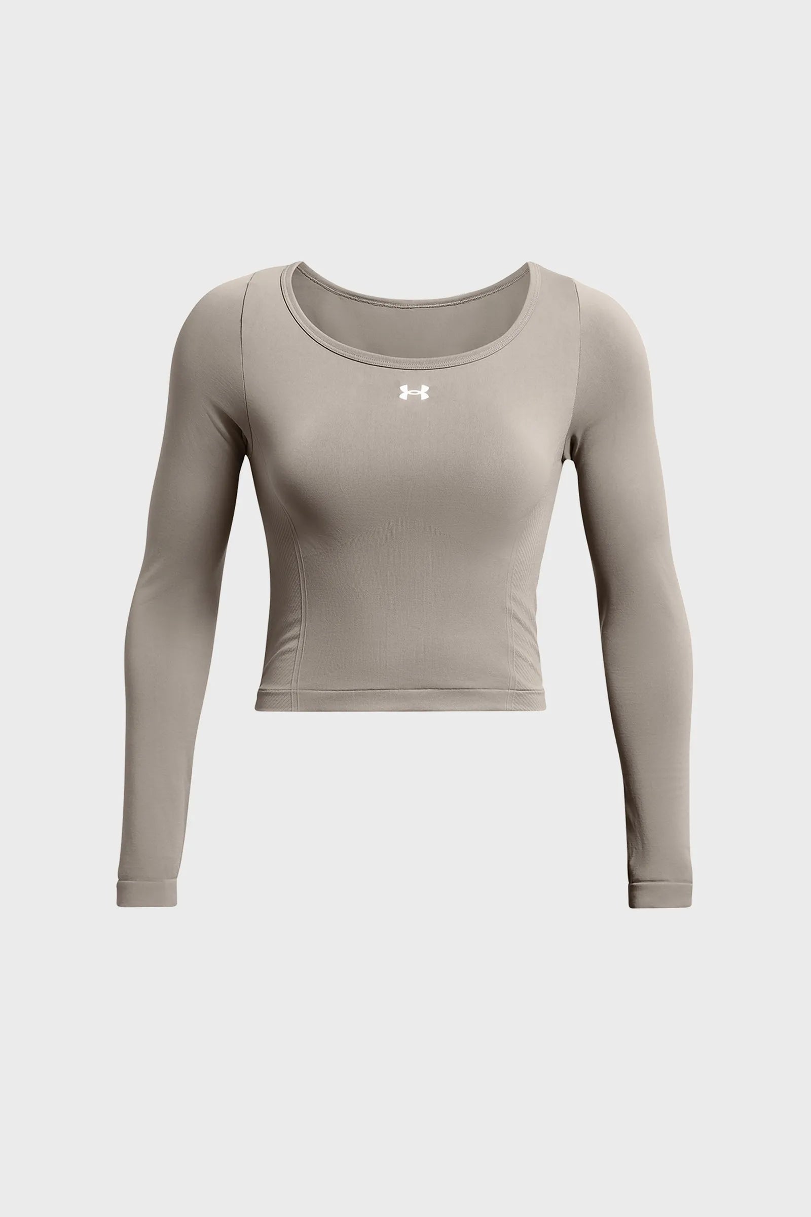 MAICË Women's gray long sleeve UA Train Seamless LS