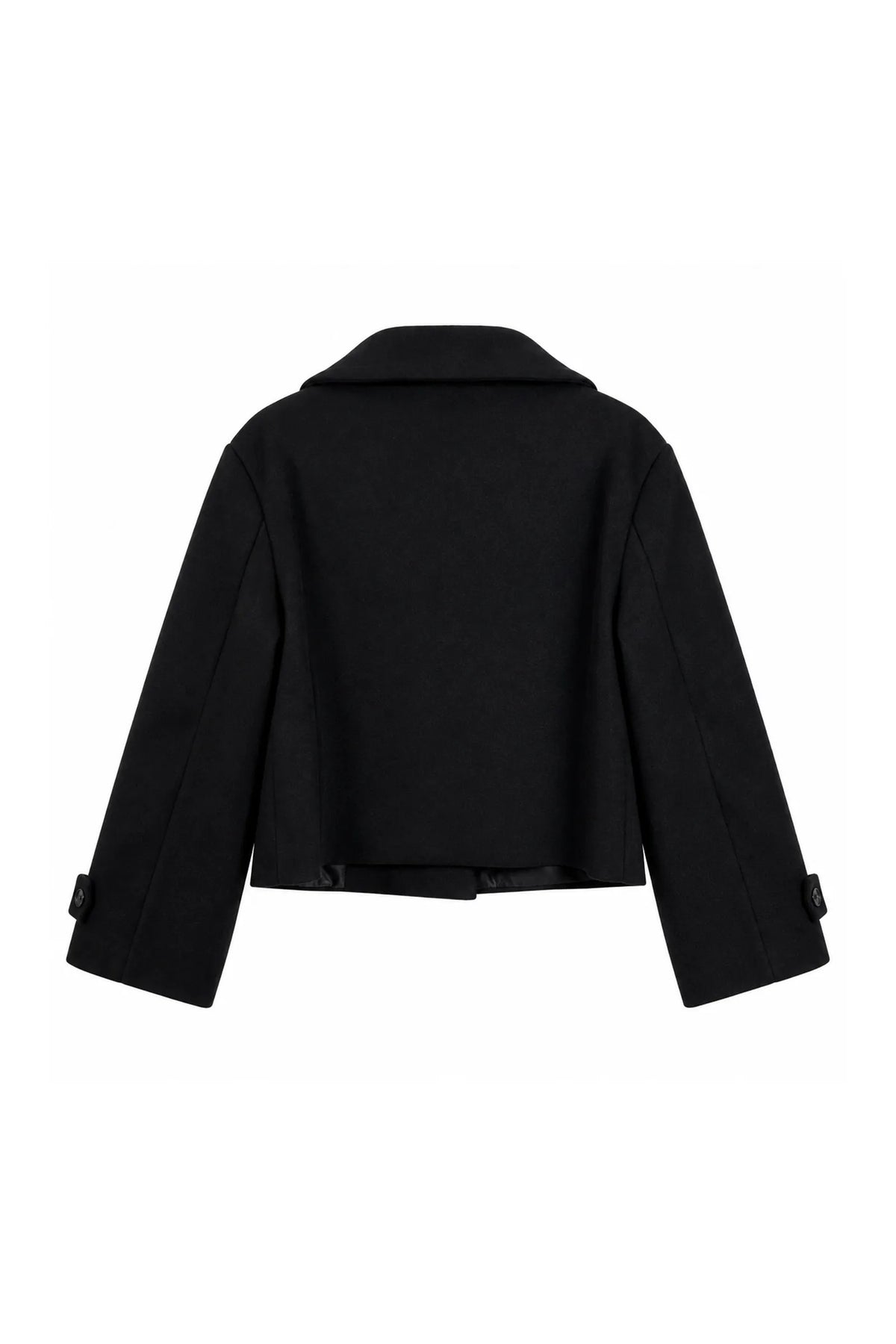 Pallto asymmetric wool