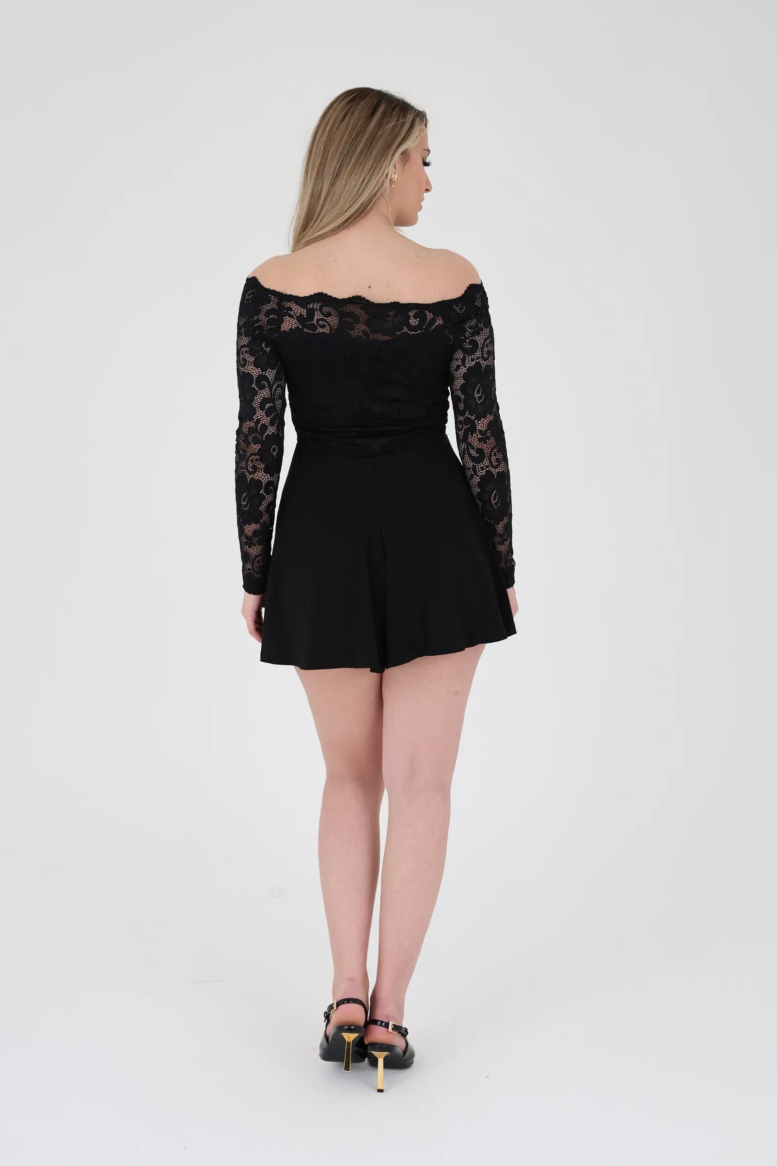 Fustan off-shoulder