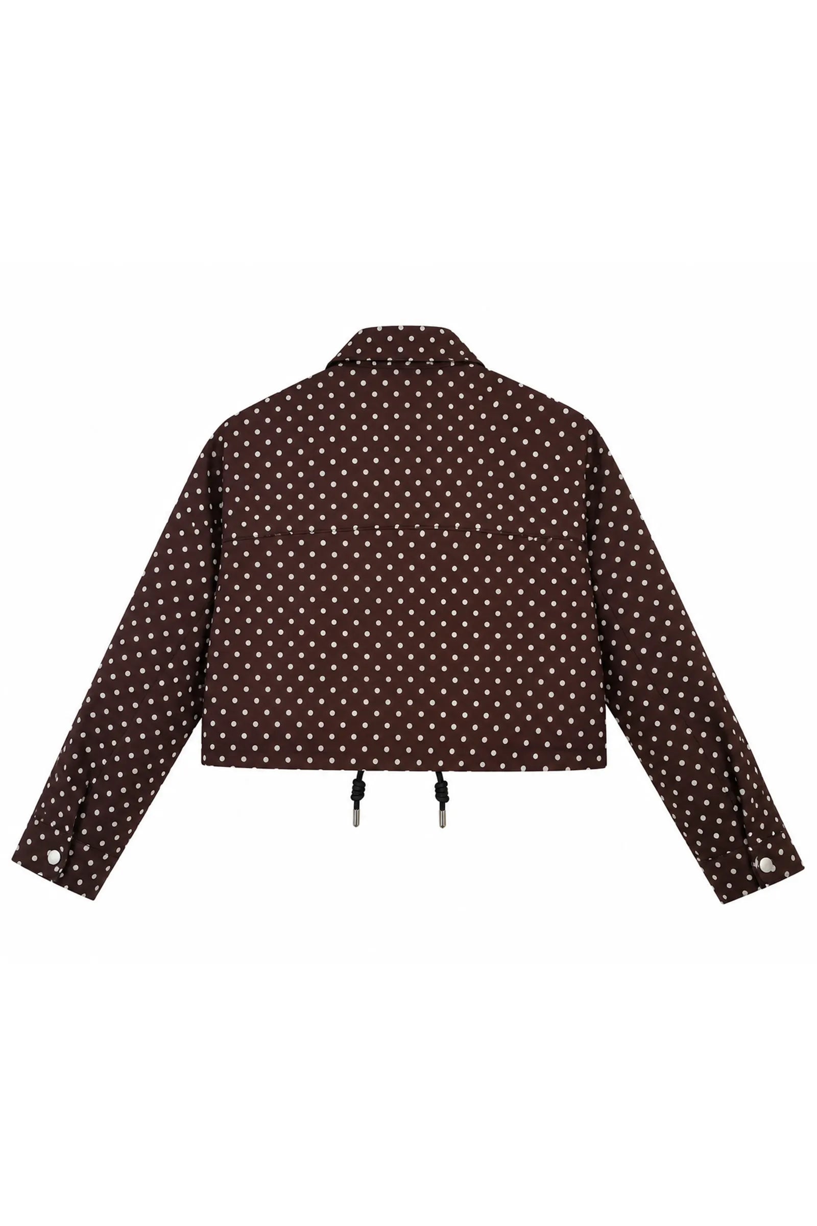 Jakne brown crop coat