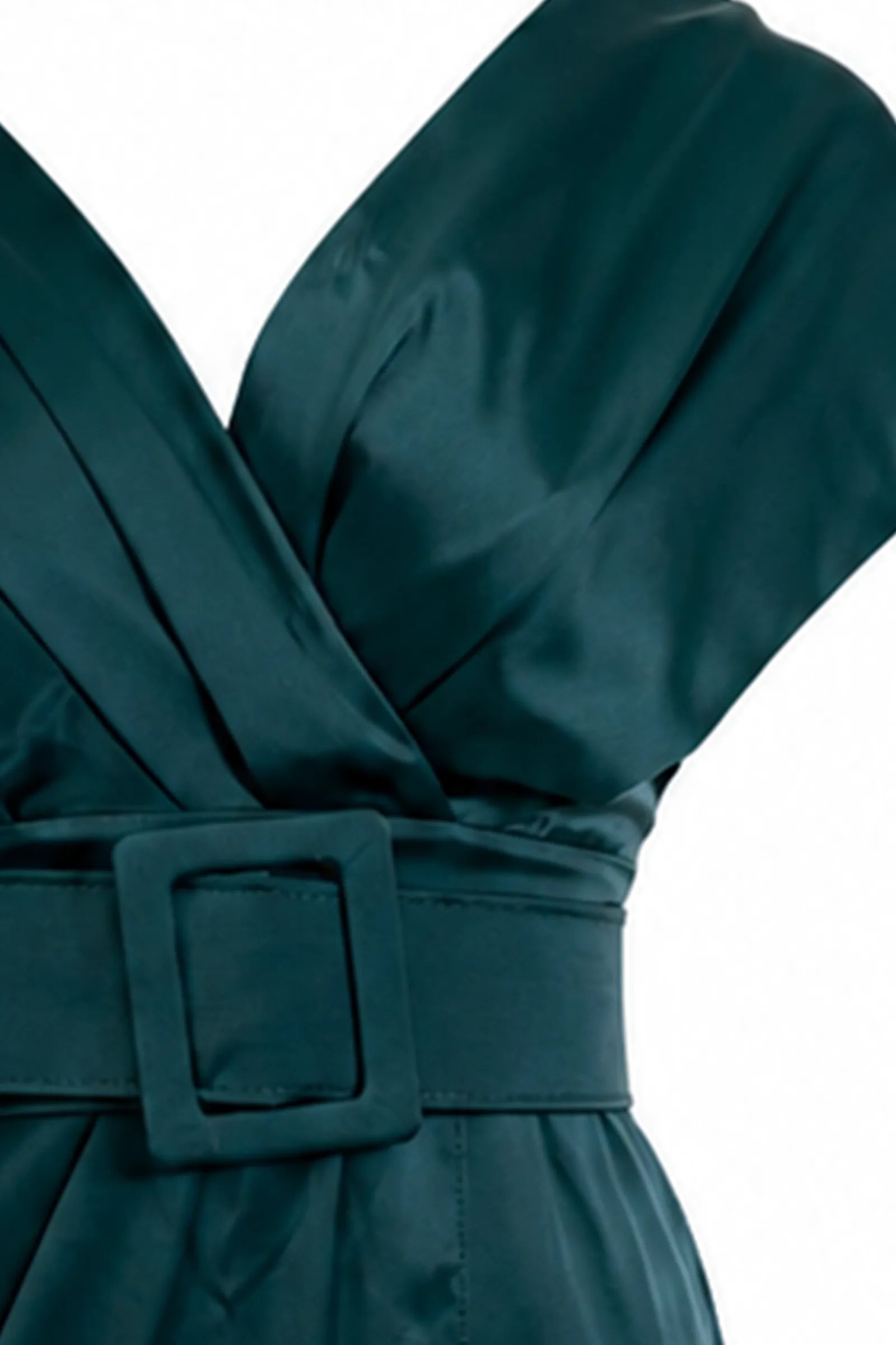 Fustan emerald green