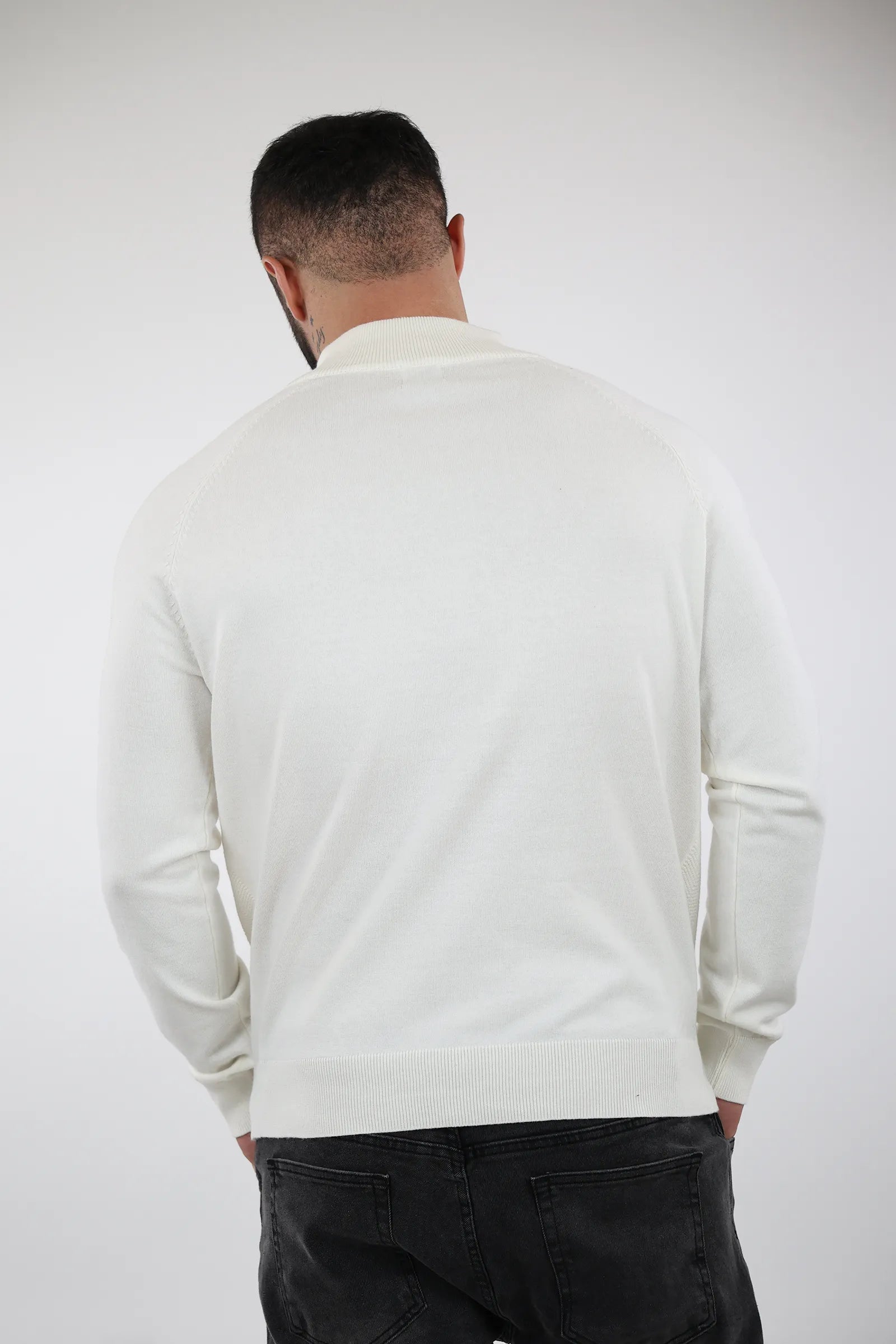 XHEMPER zip top knit