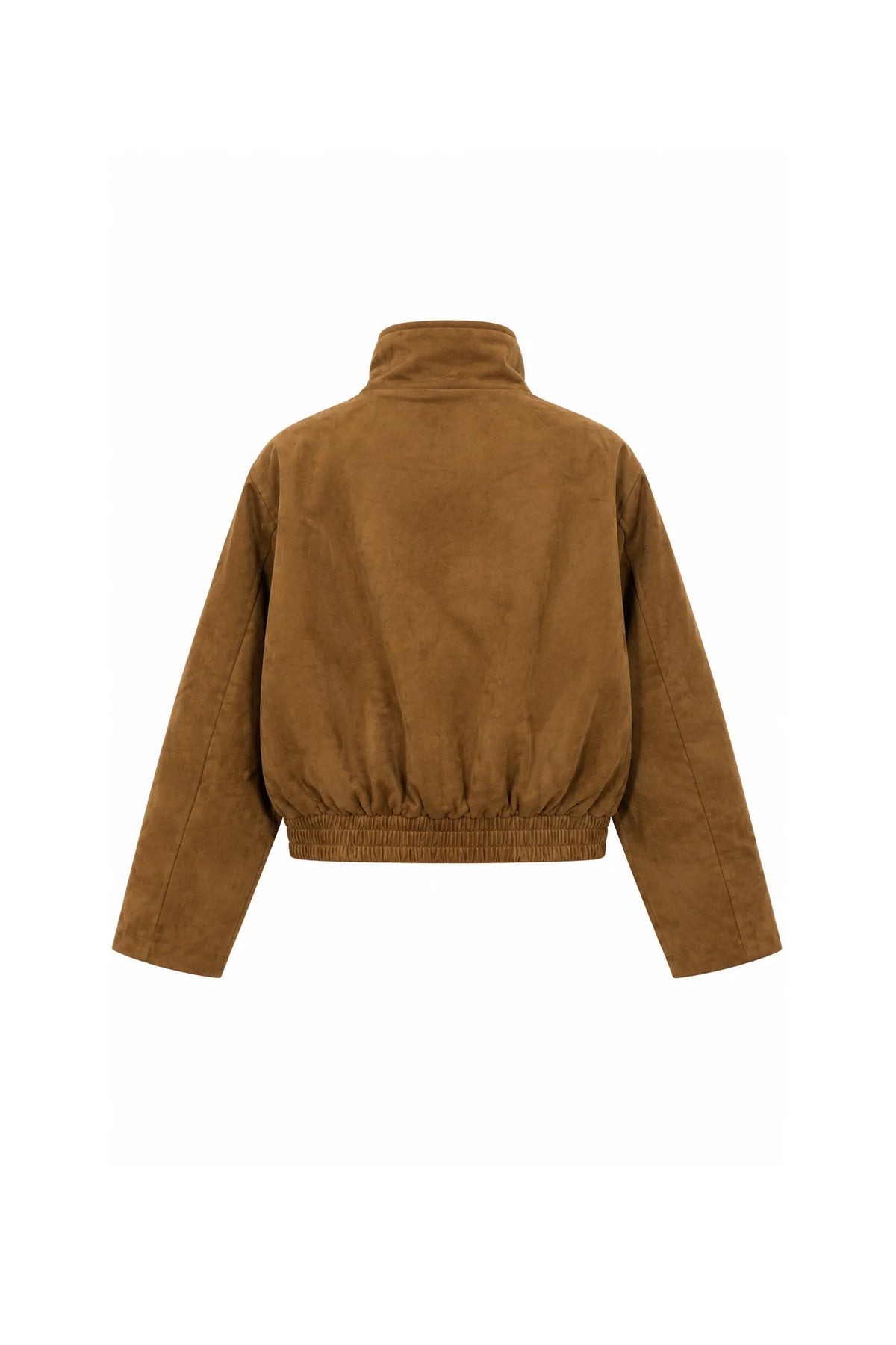 Jakne suede button-front