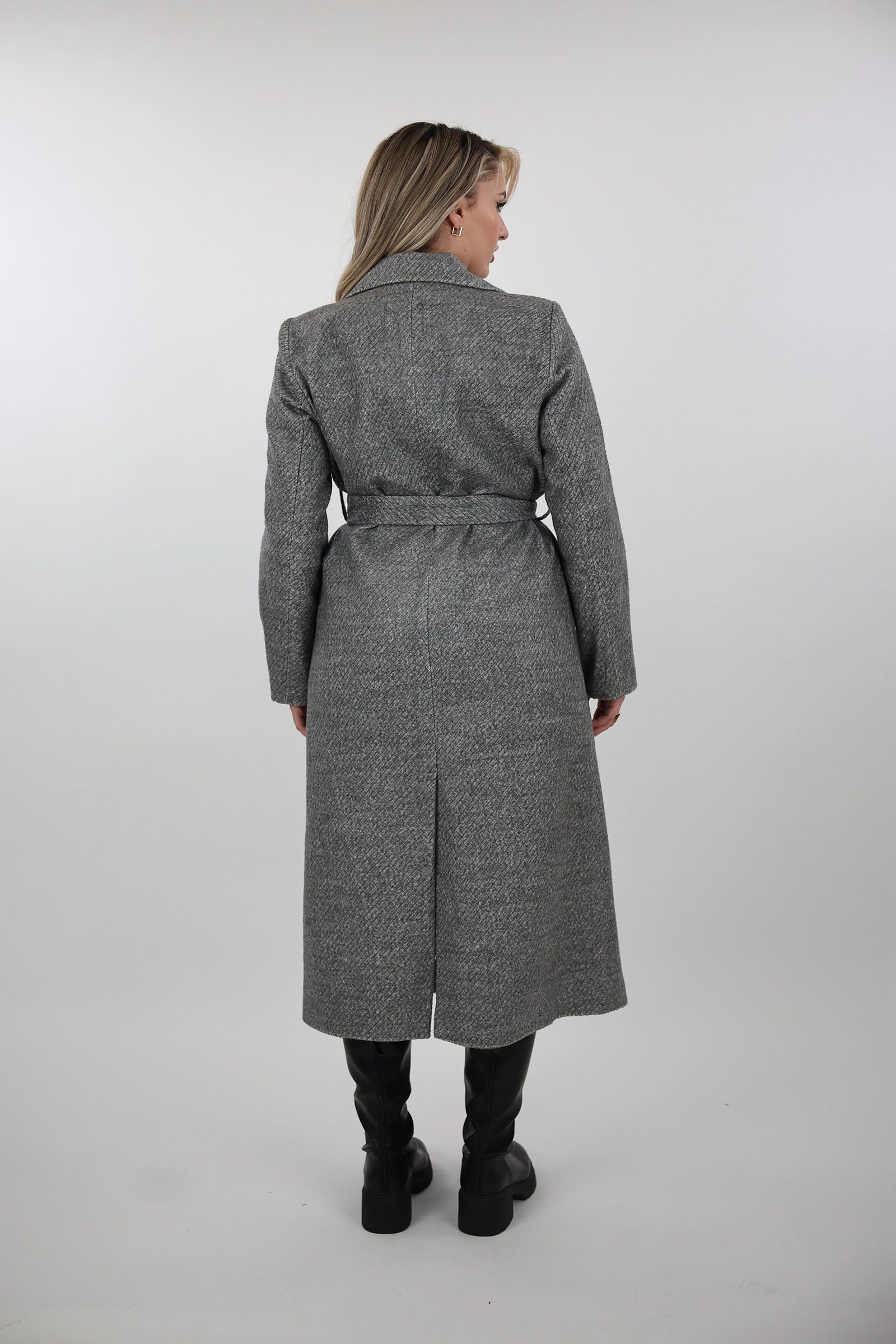 Pallto belted overcoat
