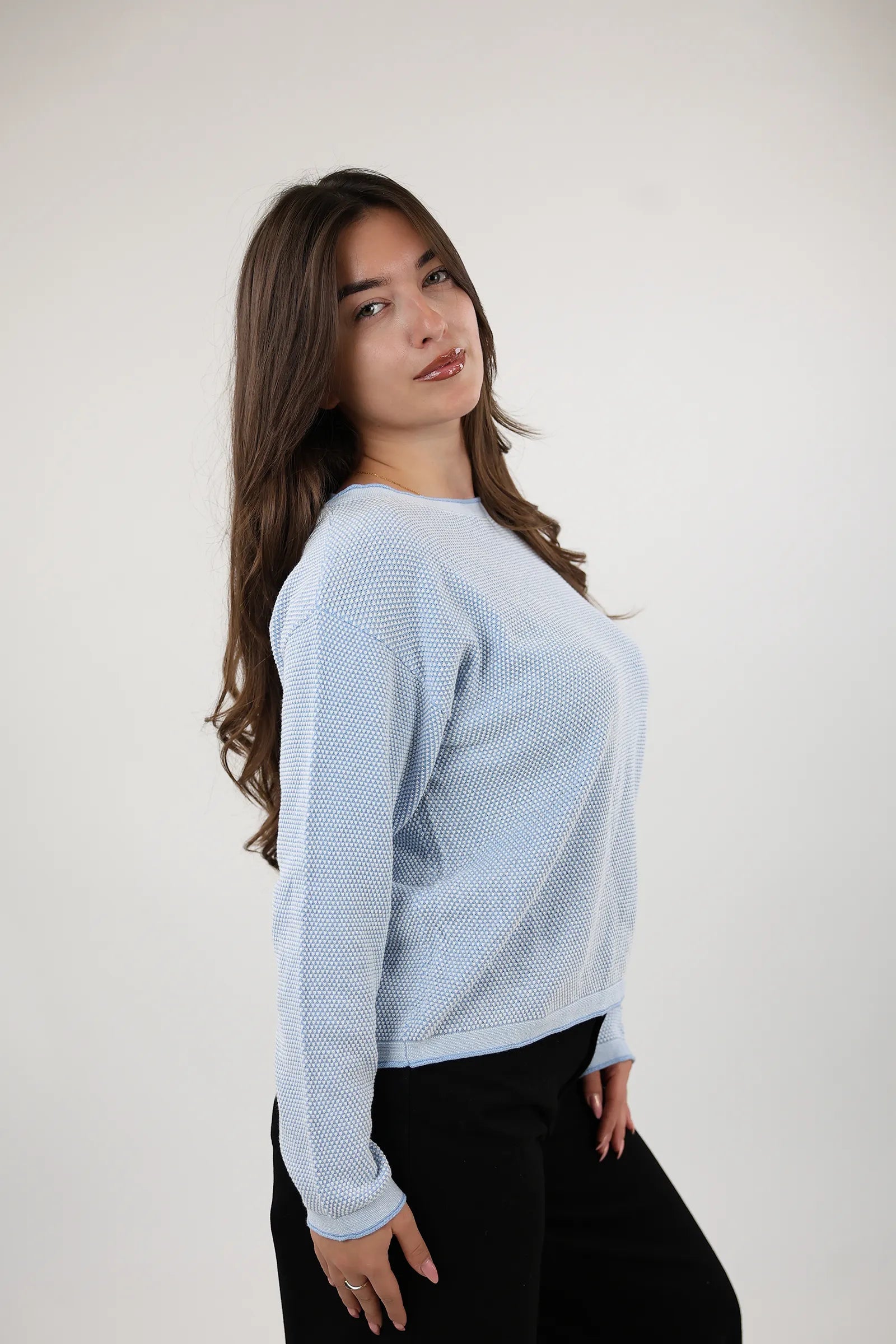 BLUZË BASIC WASHED