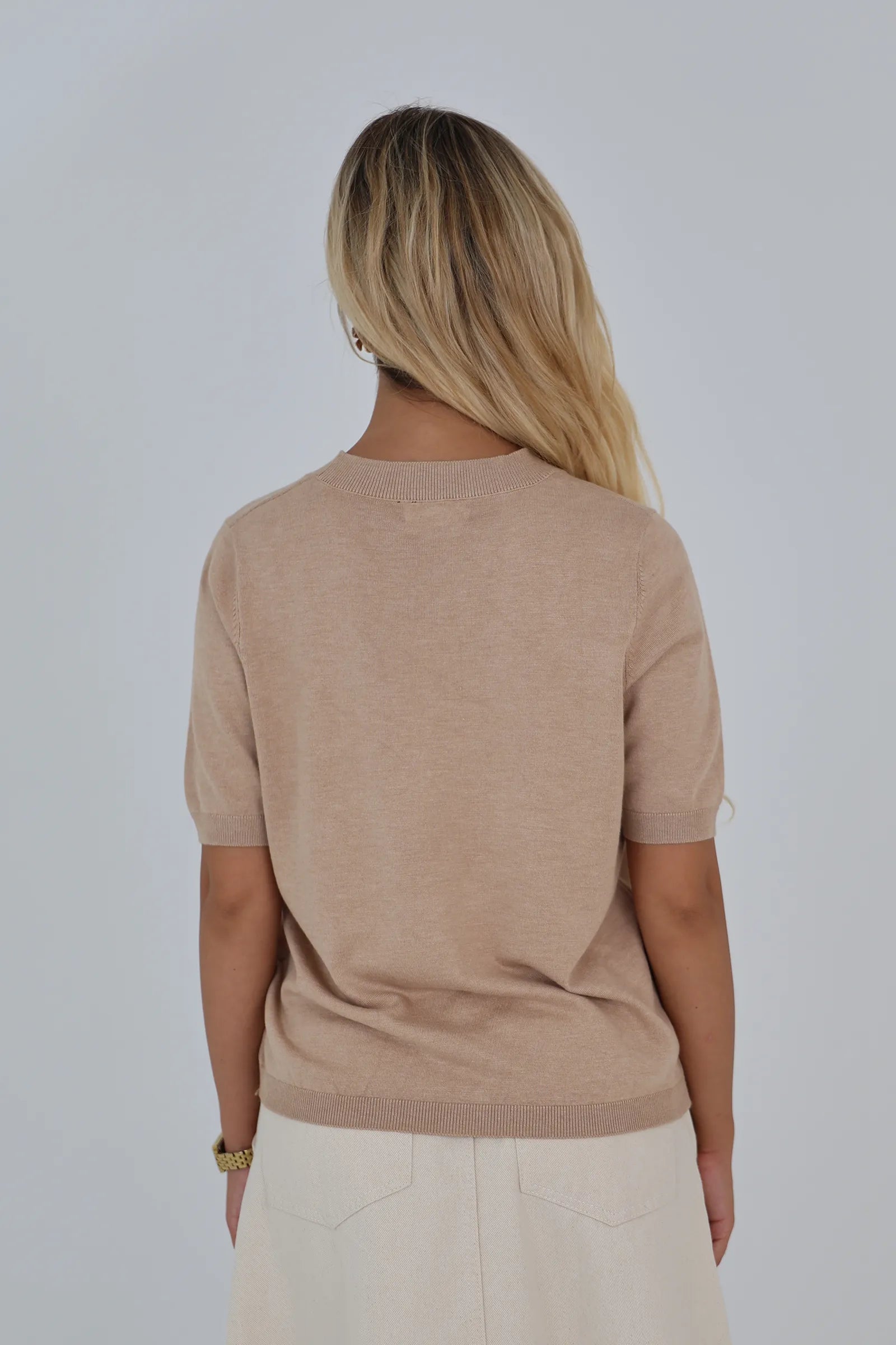 Maice knit tee