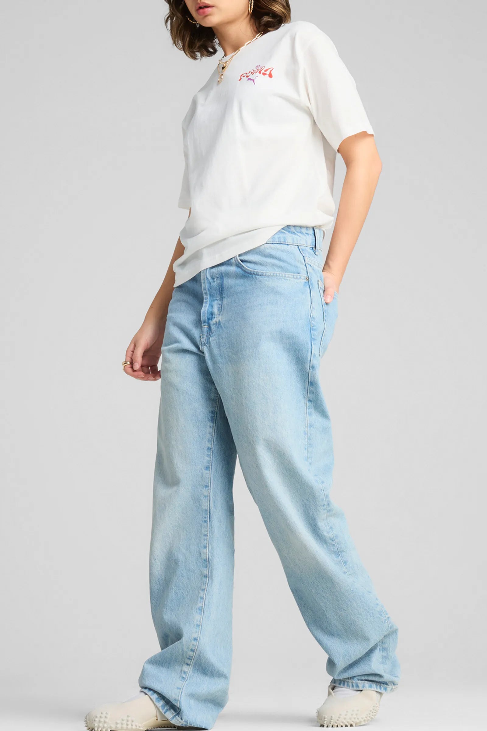 MAICË PUMA WARDROBE ESS FLORAL PACK RELAXED GRAPHIC TEE