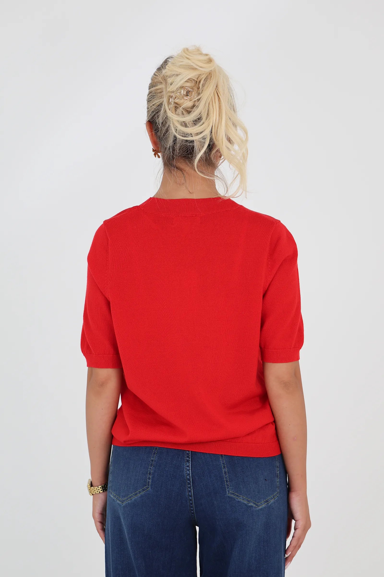 Maice knit tee
