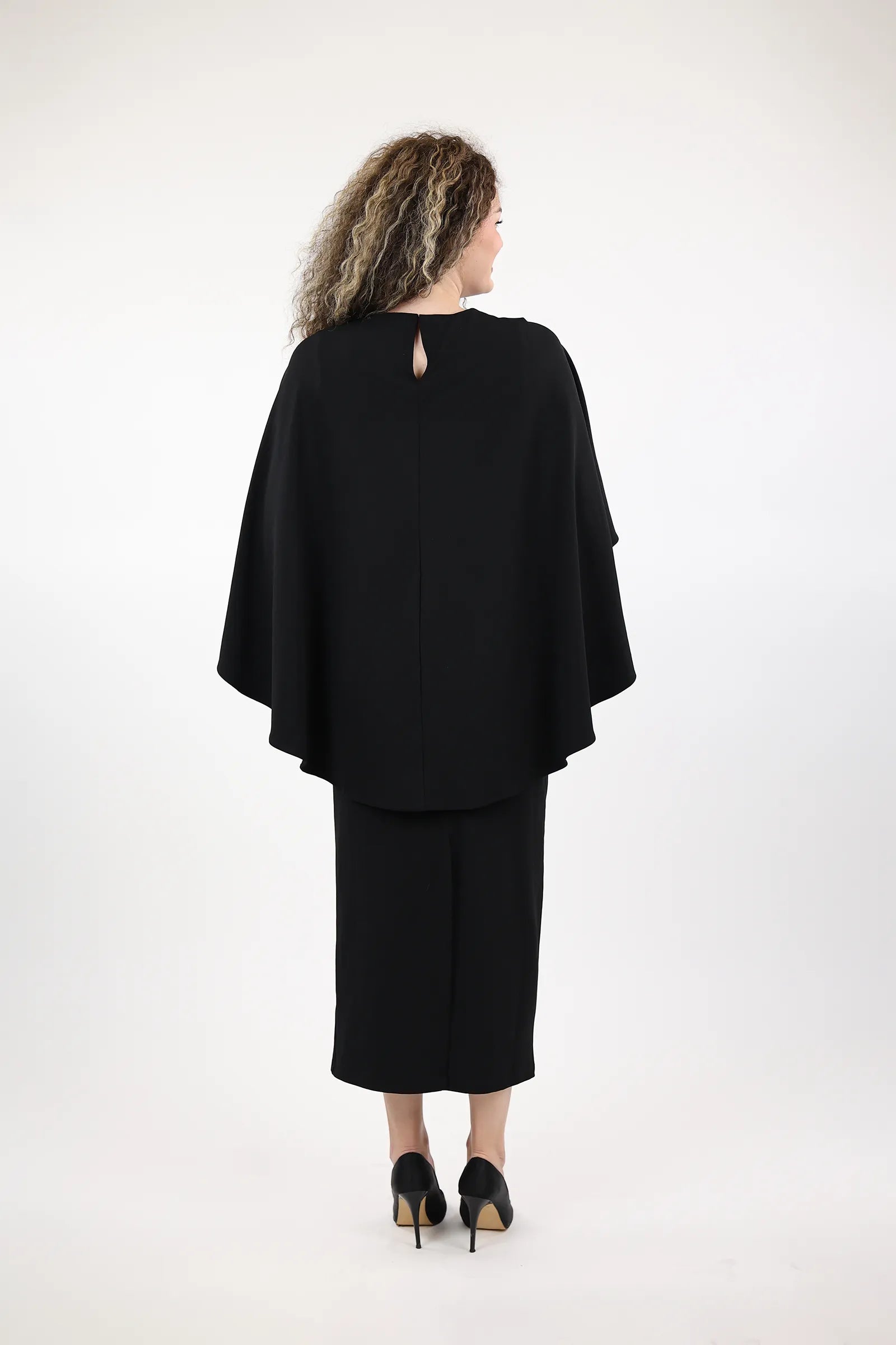 FUSTAN NAVY ELEGANTE