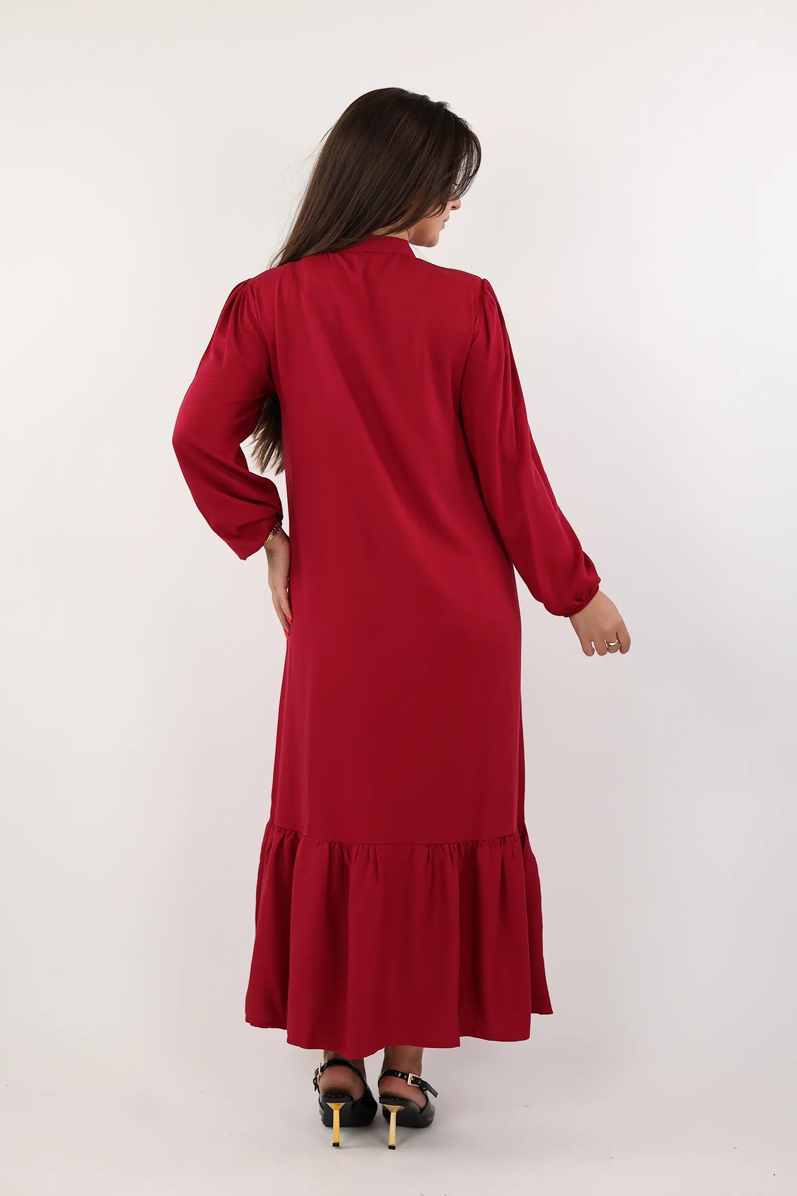 FUSTAN BUTTON MAXI