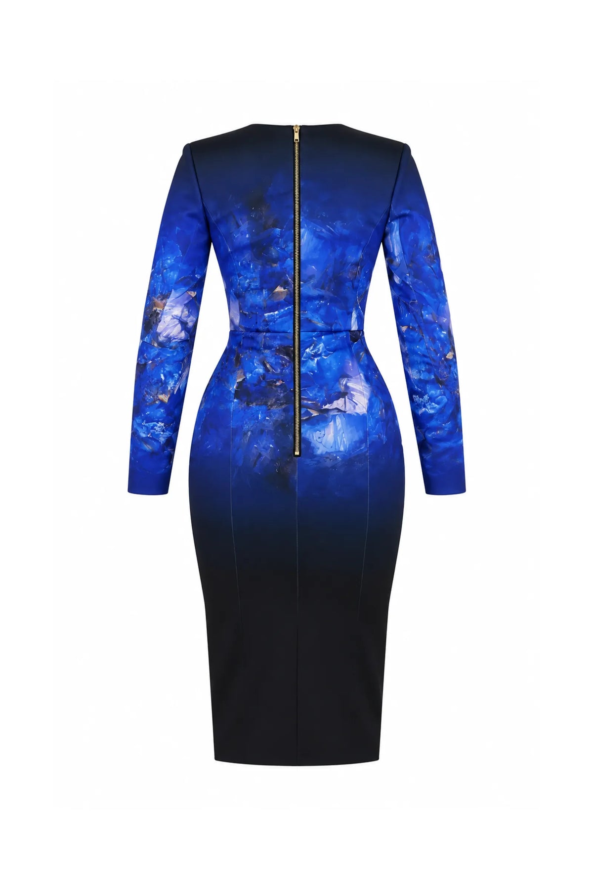 Fustan galaxy print