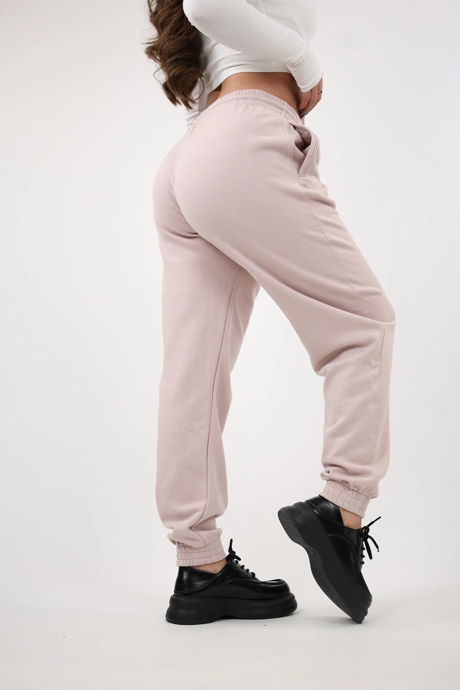 TRENERKA elastic waist fleece