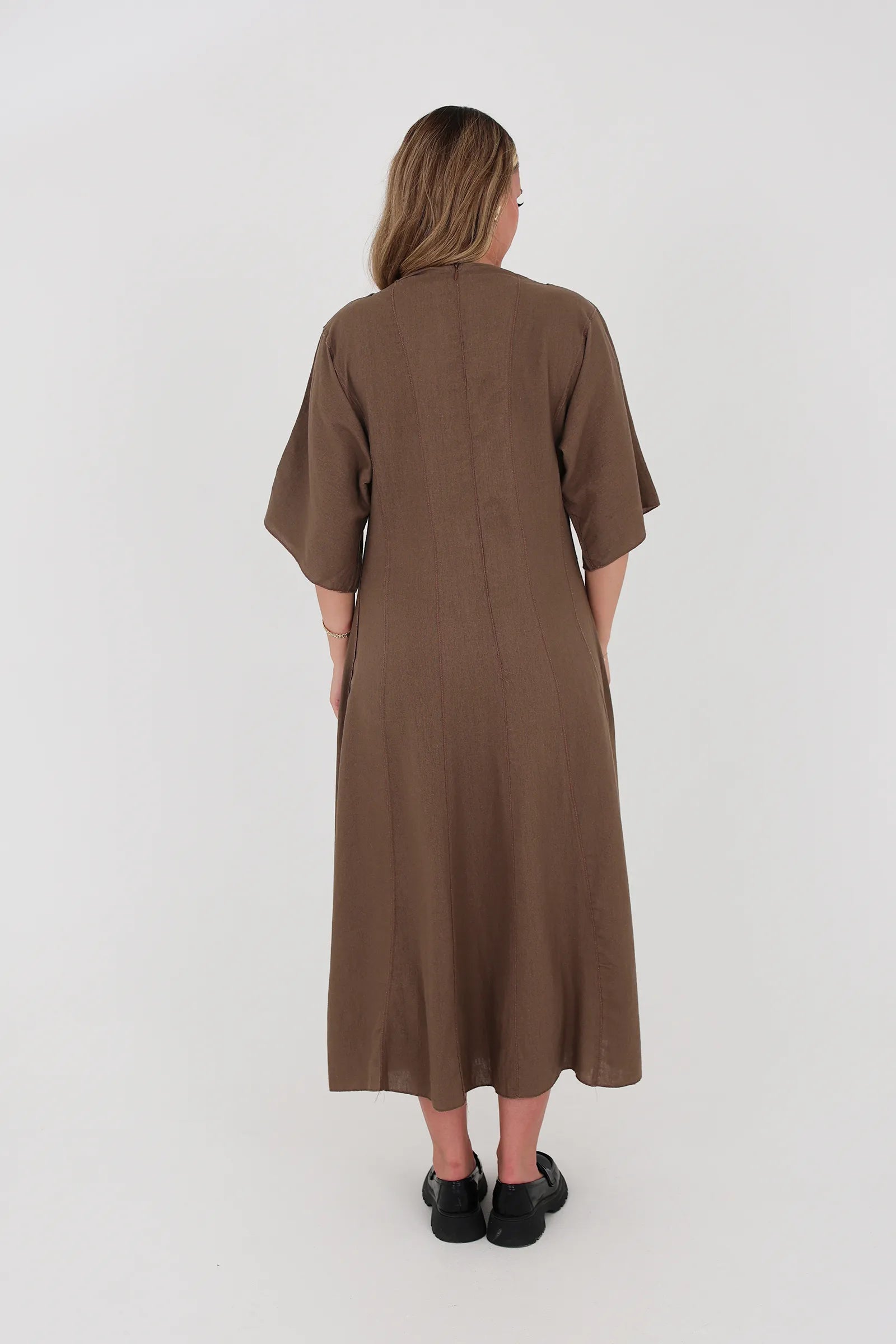 Fustan earth tone