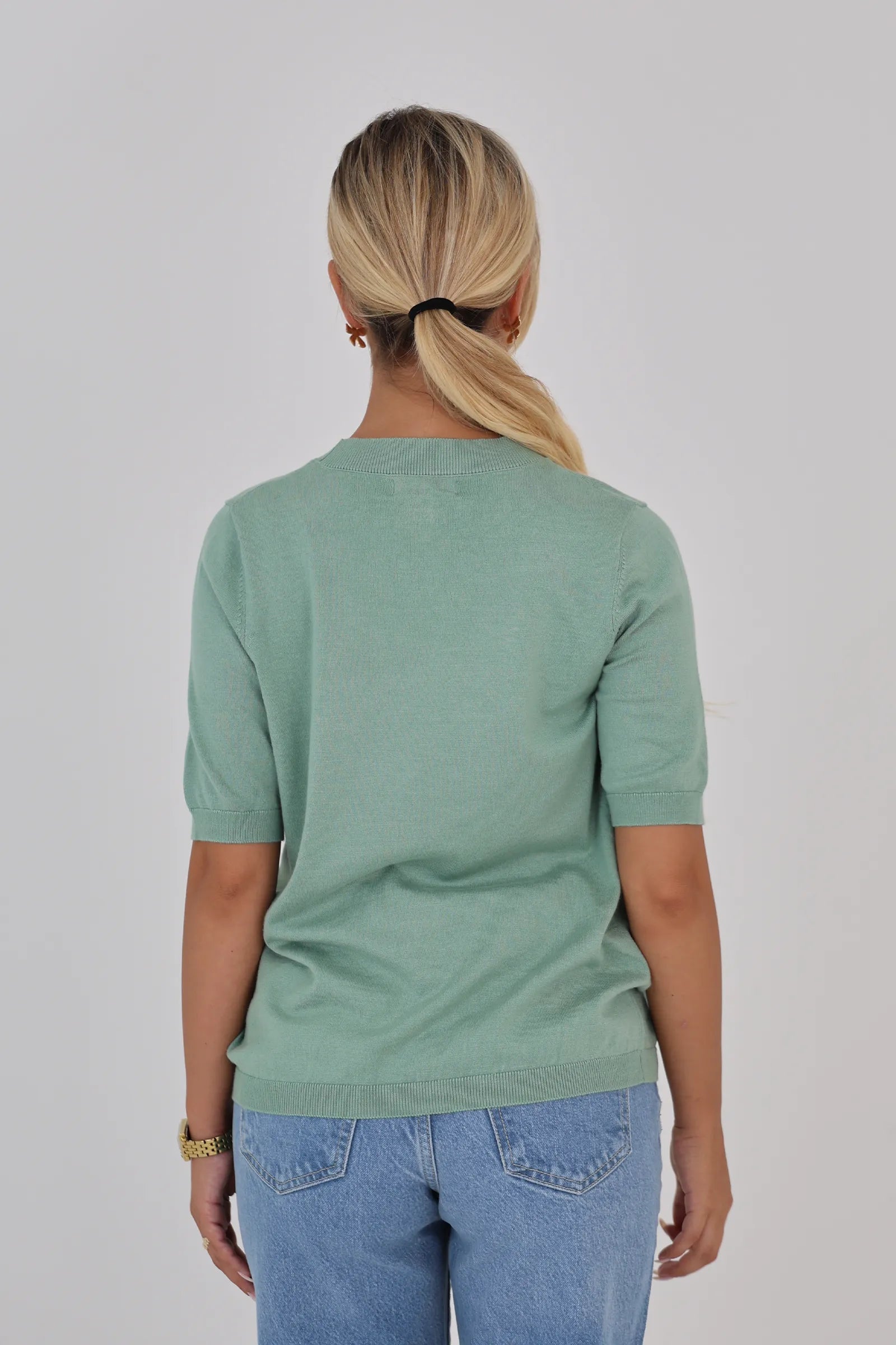Maice knit tee