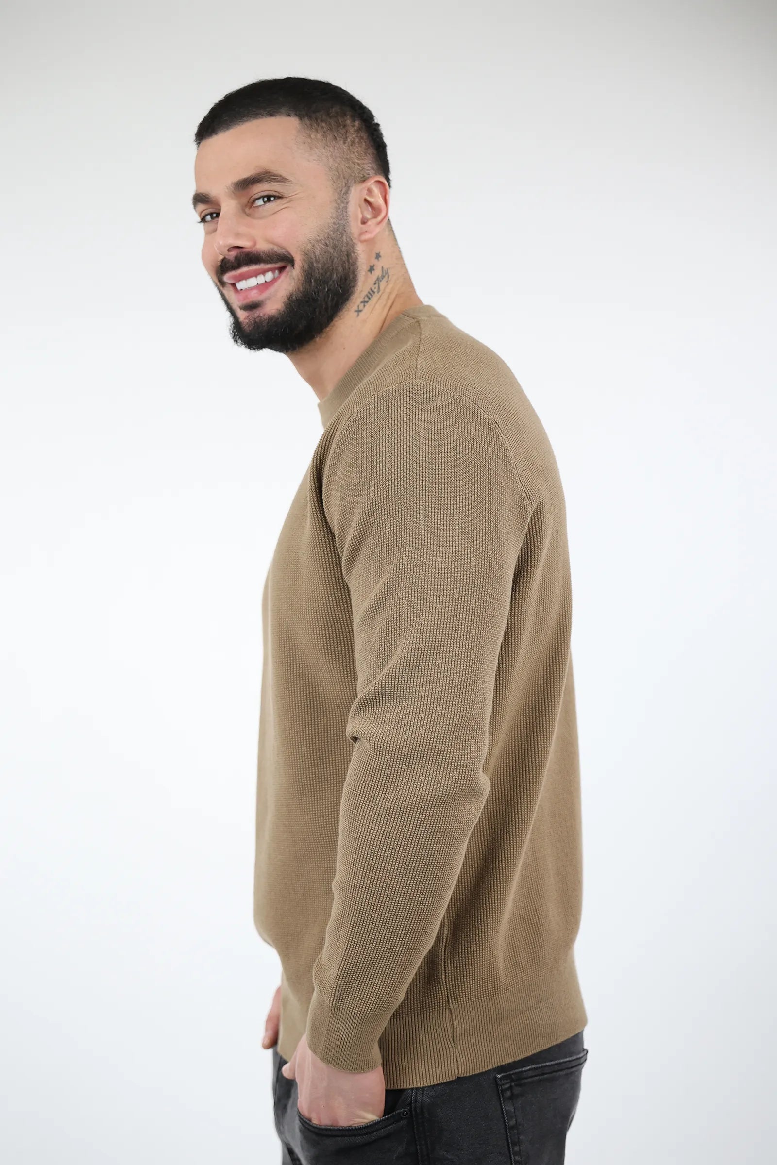 Xhemper ribbed crewneck