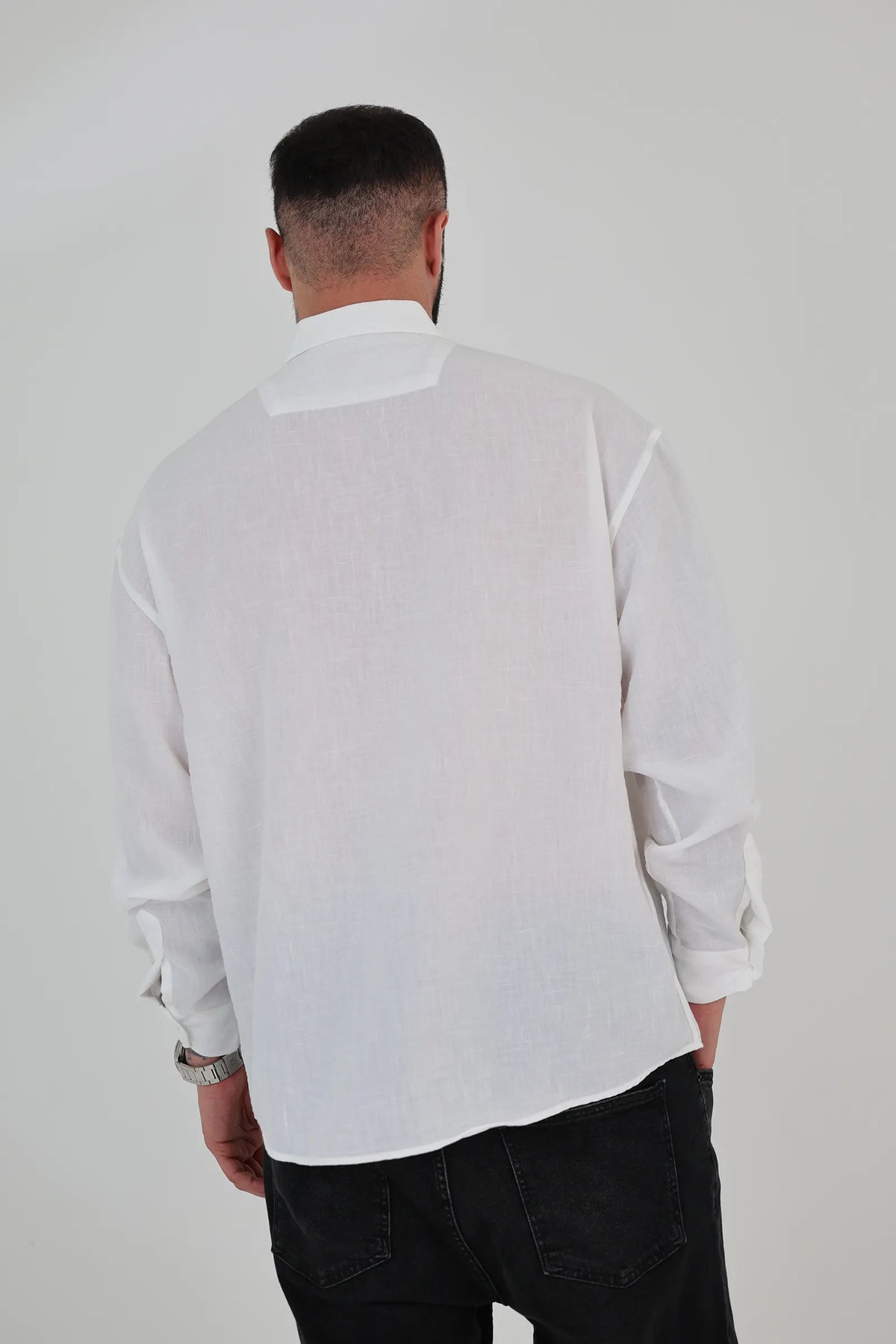 Kemishe linen button-down