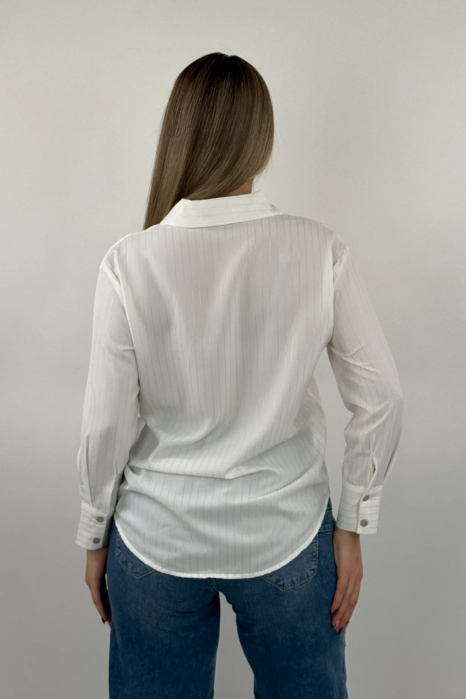 Kemishe striped poplin shirt