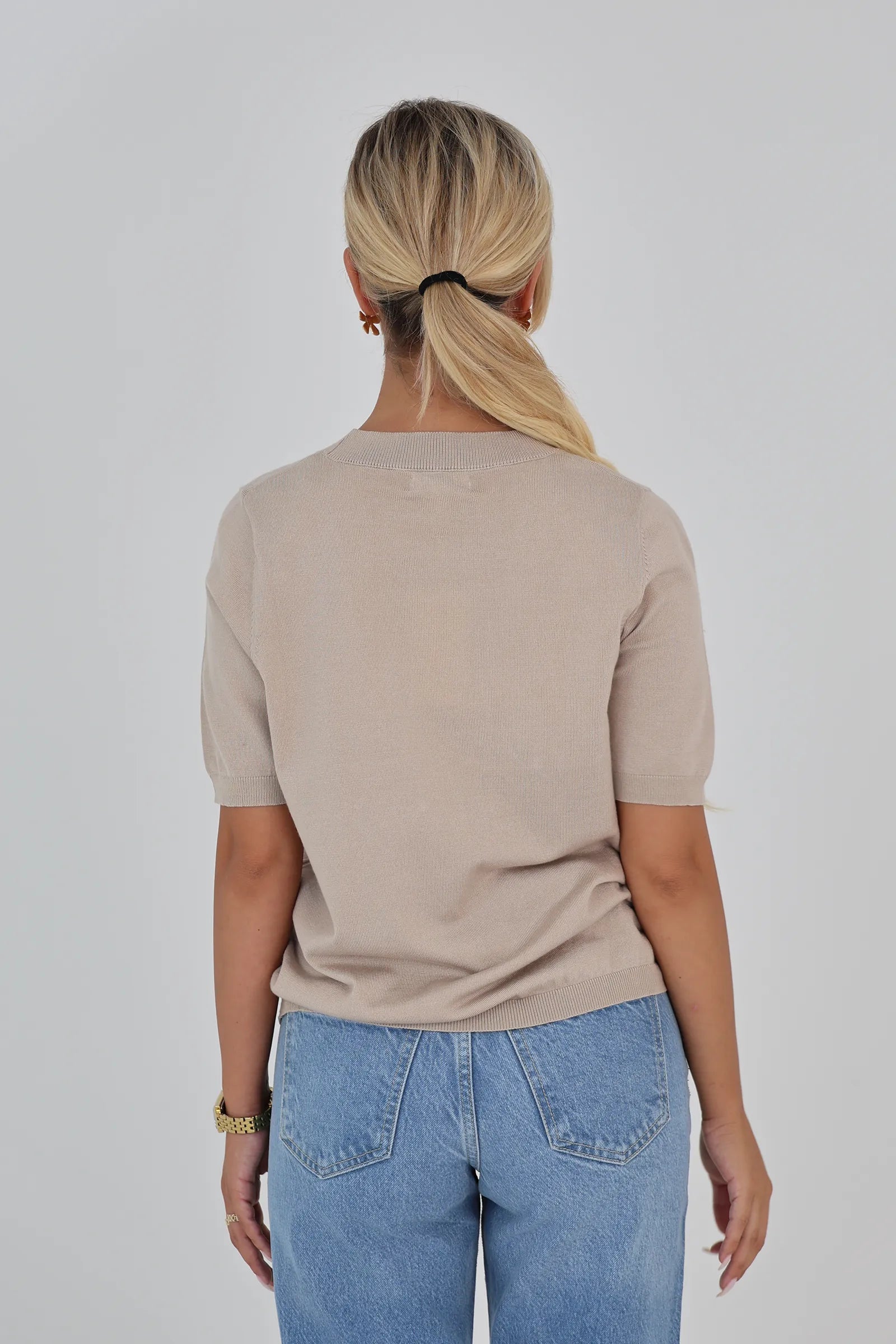 Maice knit tee