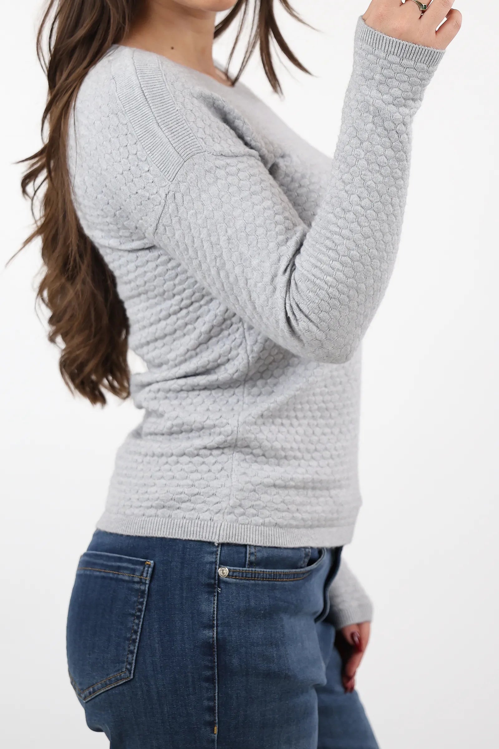 BLUZË Honeycomb Knit