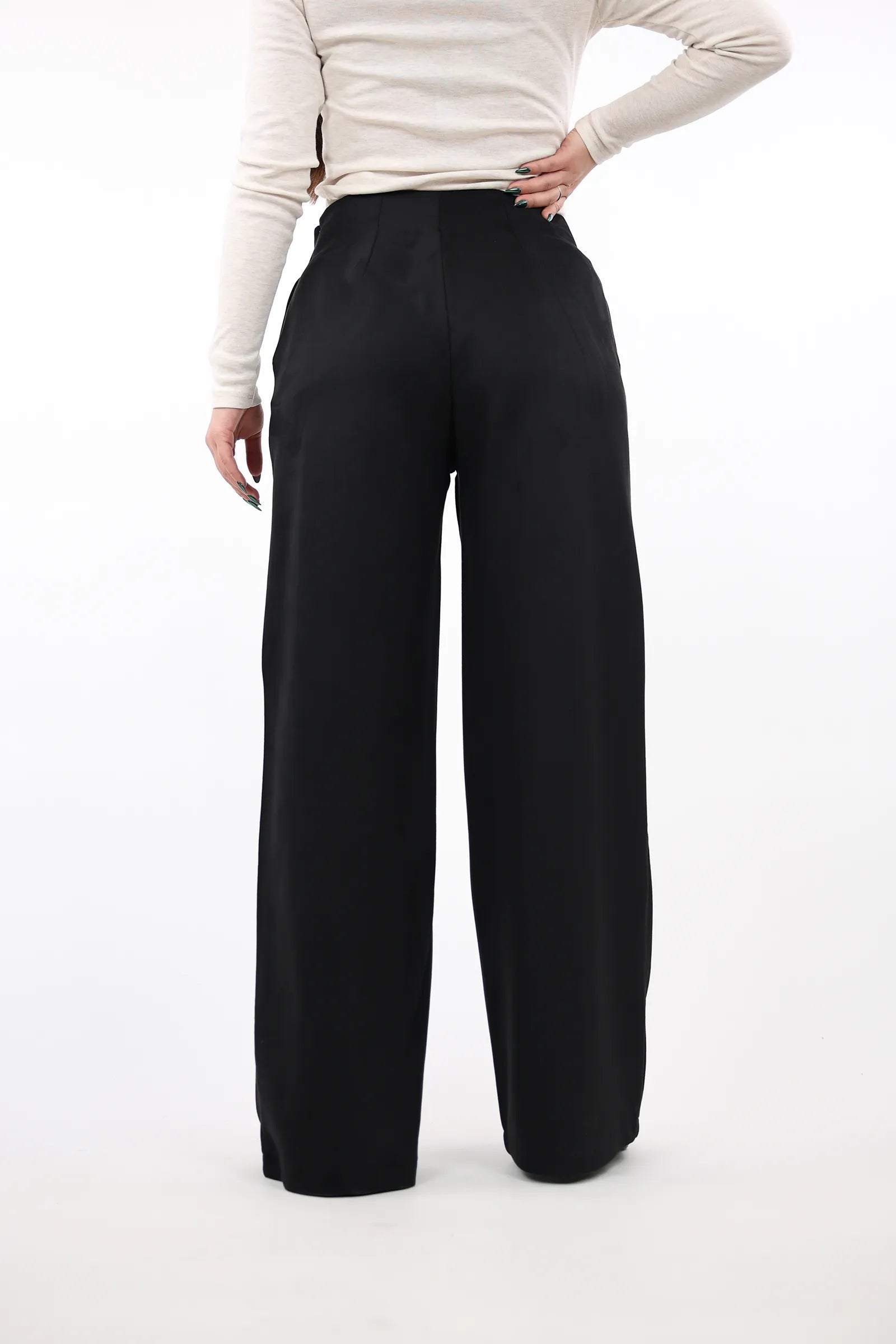 PANTALLONA  Suede Bootcut