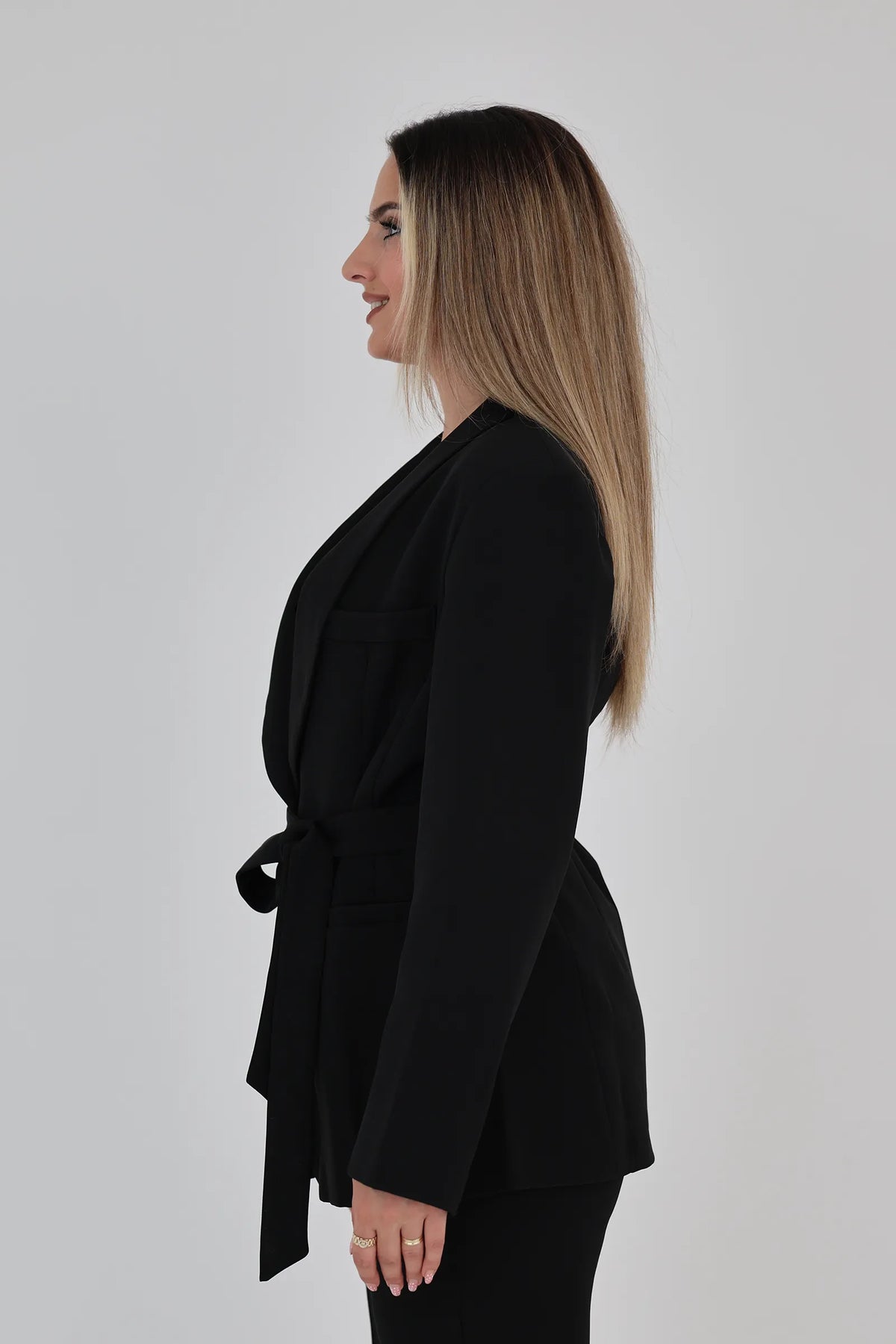 Sako tie waist blazer