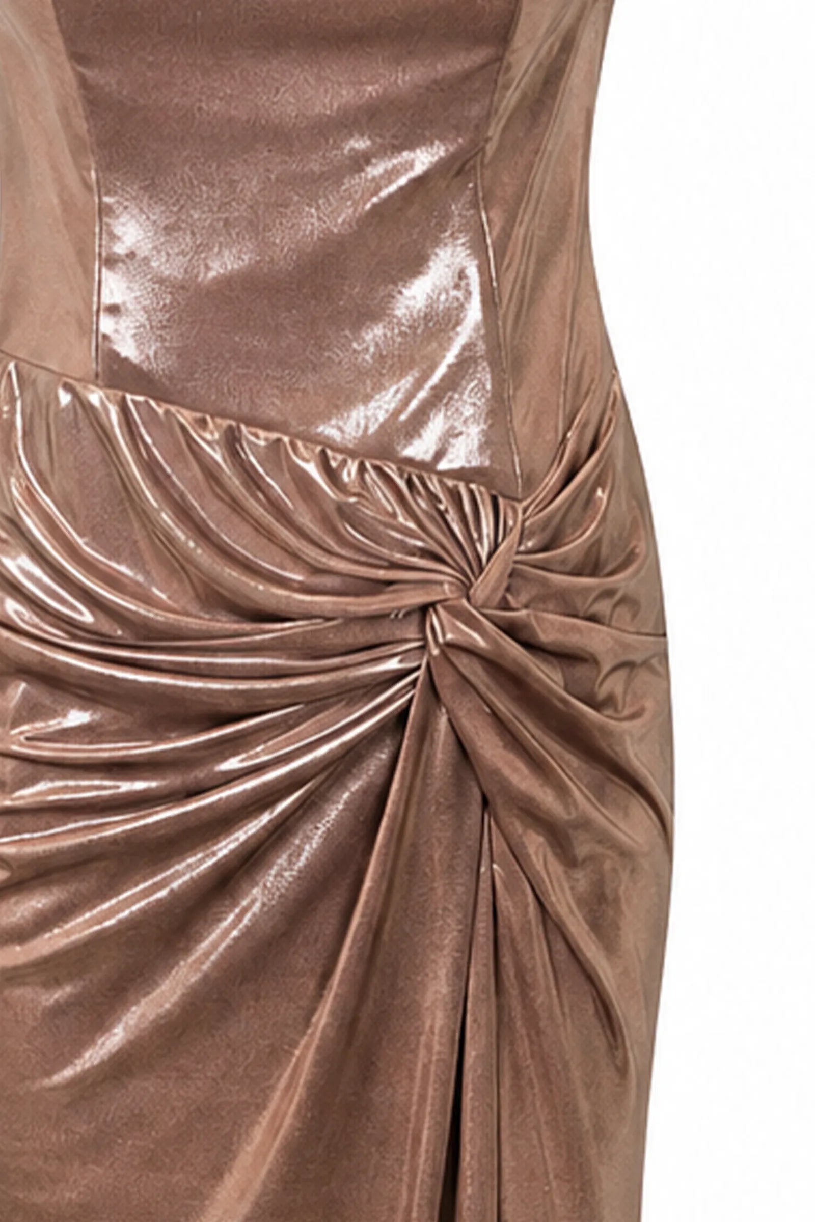 Fustan metallic