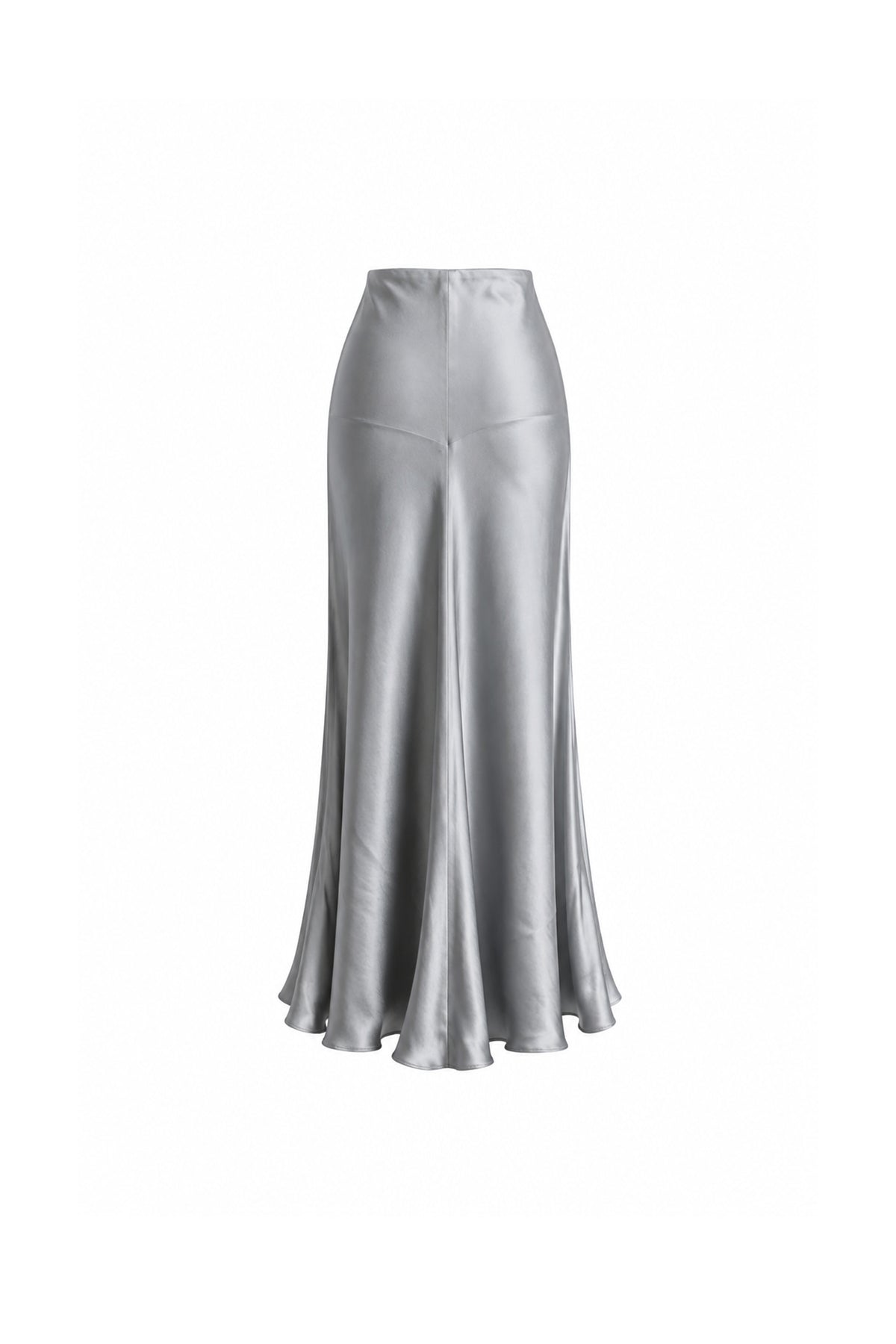 Fund satin maxi