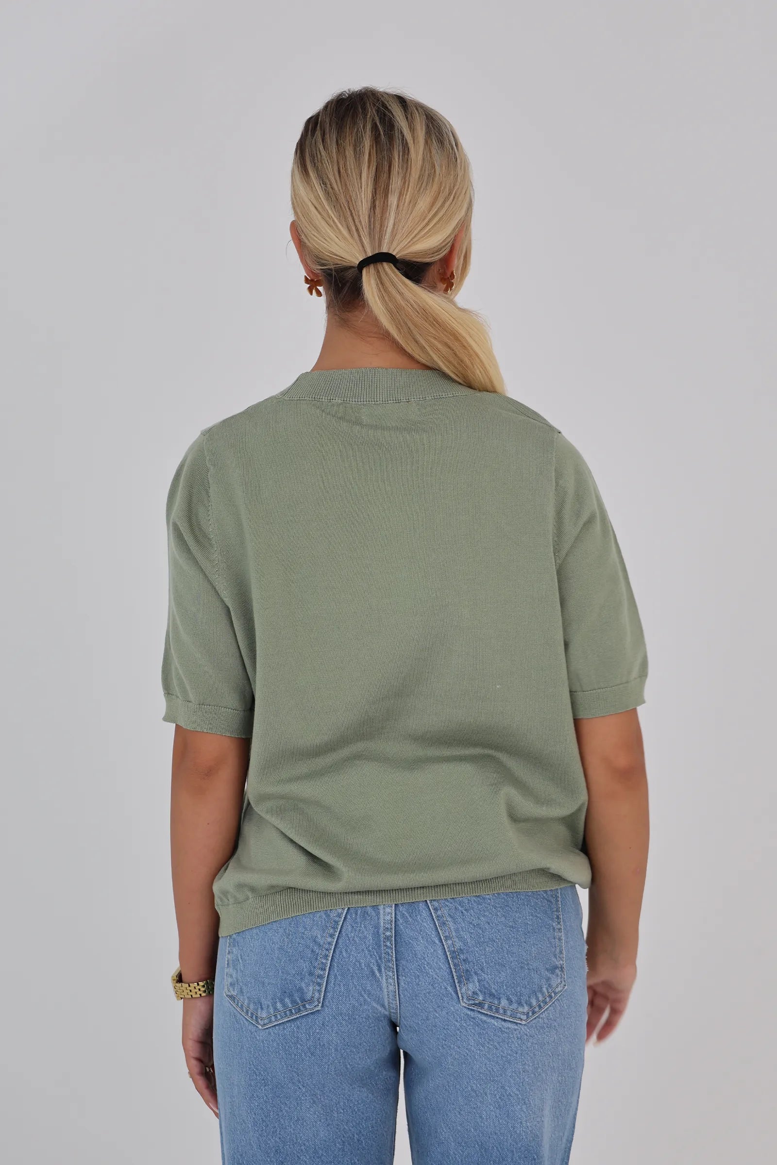 Maice knit tee