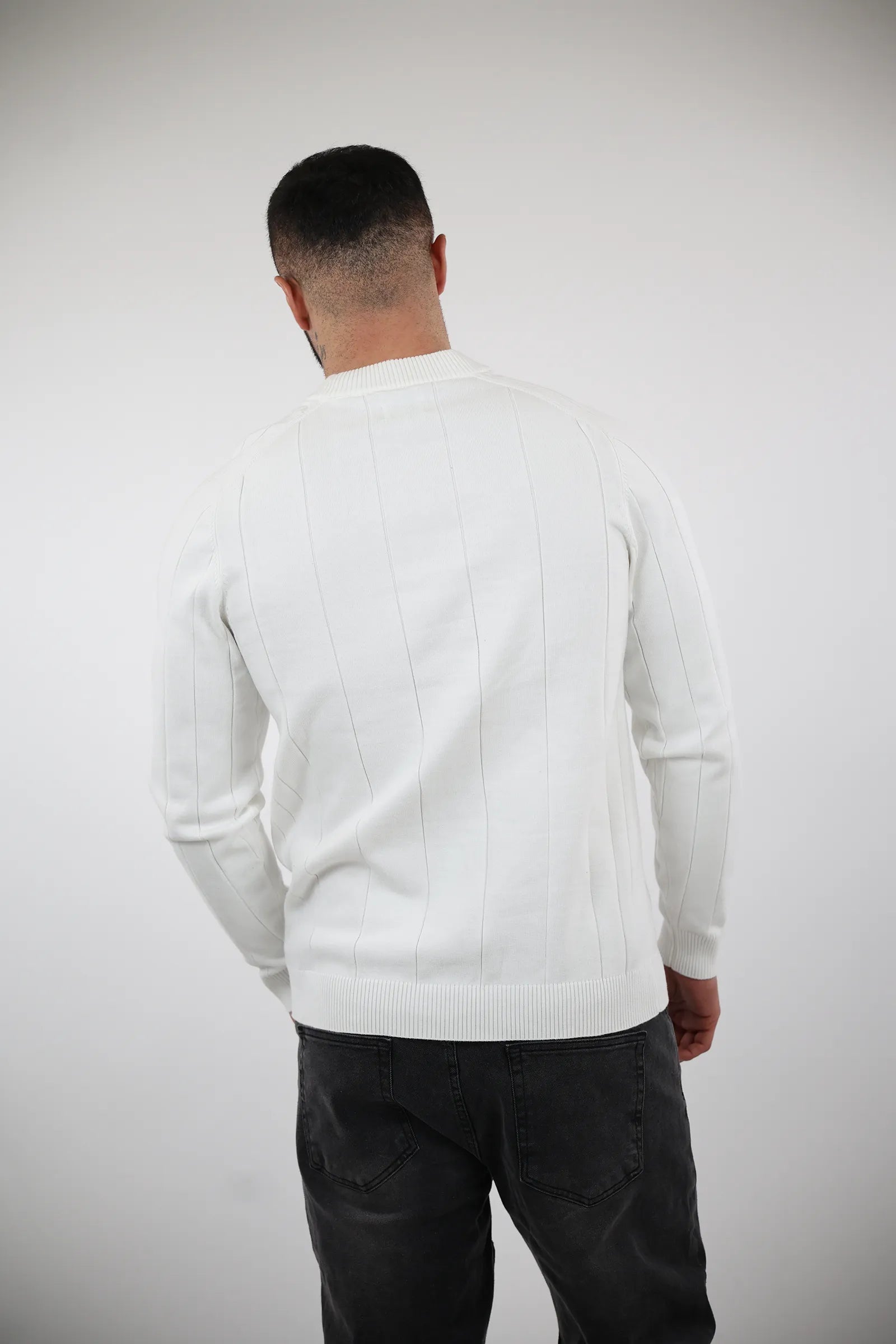 XHEMPER Vertical Stripe Sweater