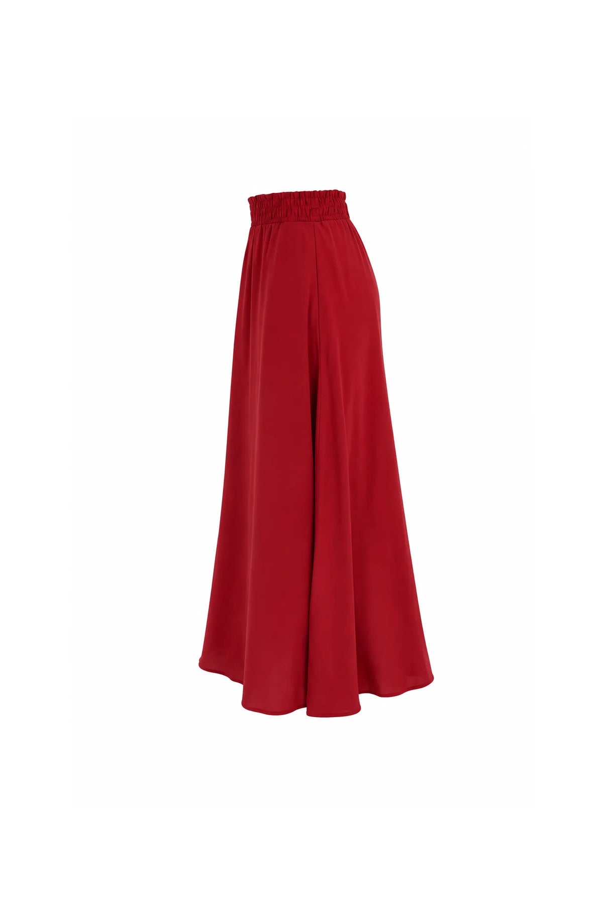 Fund  red midi skirt