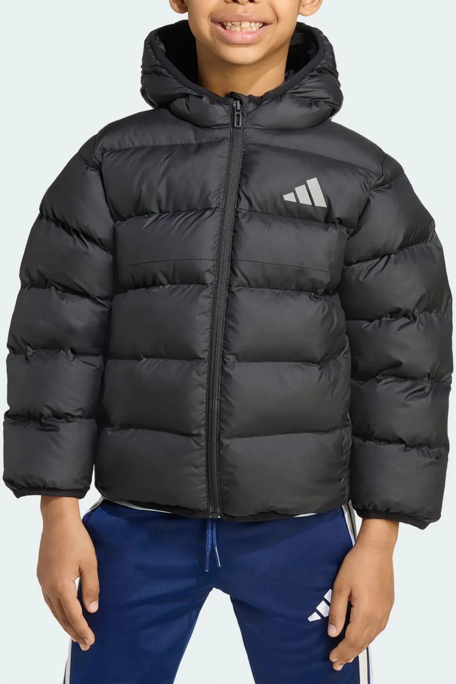 JAKNE Adidas Black Synthetic Down Little Kids Jacket