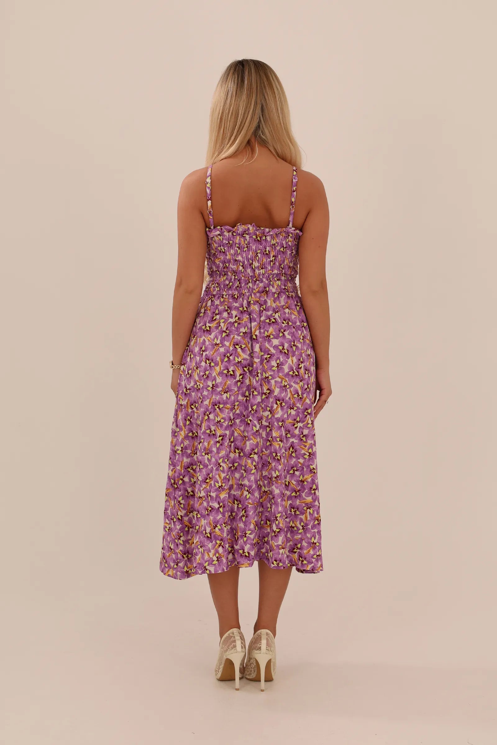 Futan purple floral