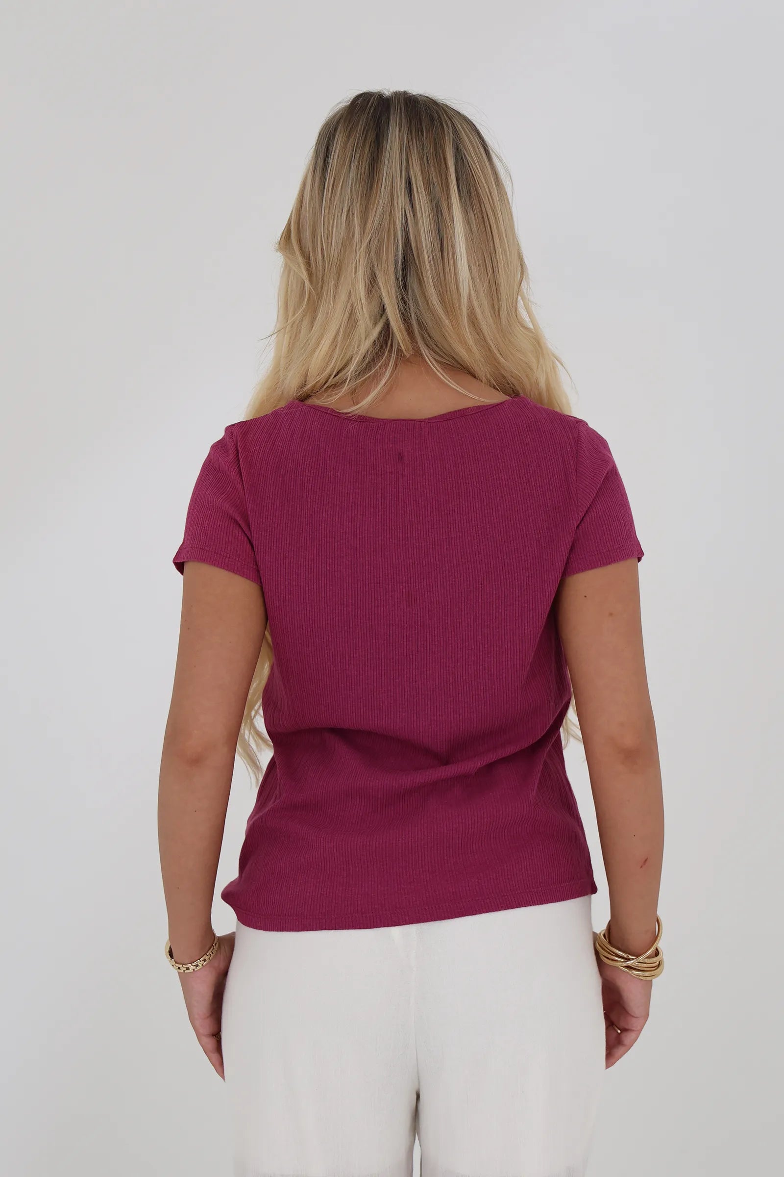 Maice fitted top
