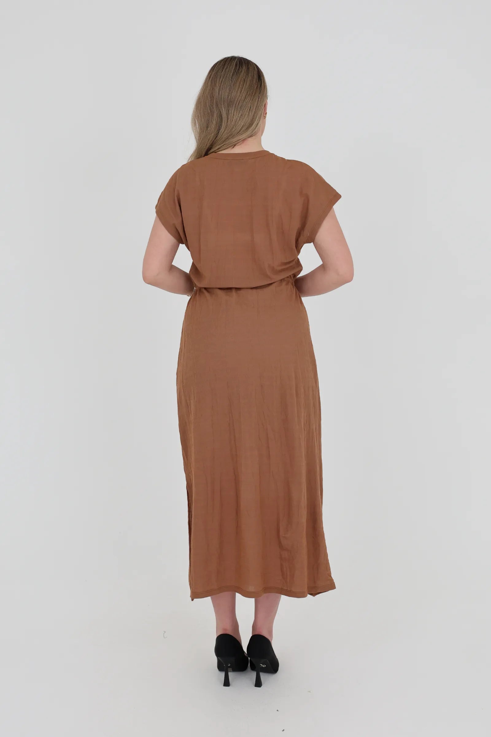 Fustan earth tone
