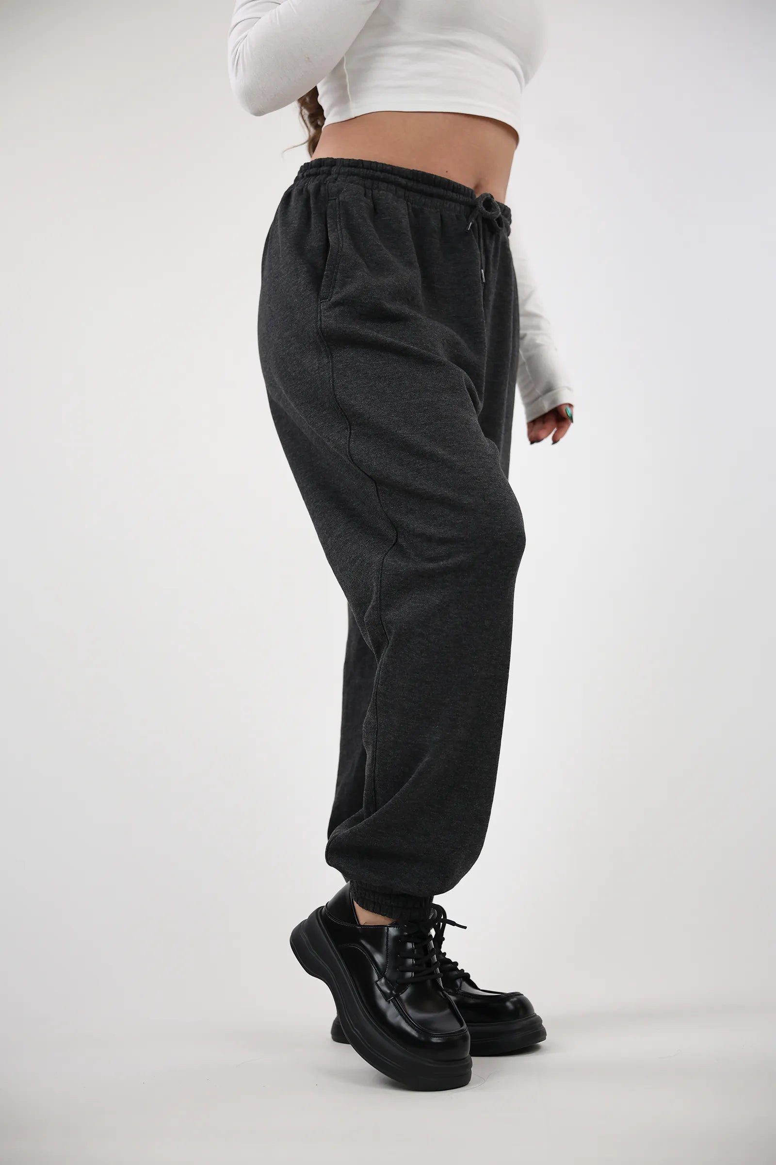 TRENERKA elastic waist fleece