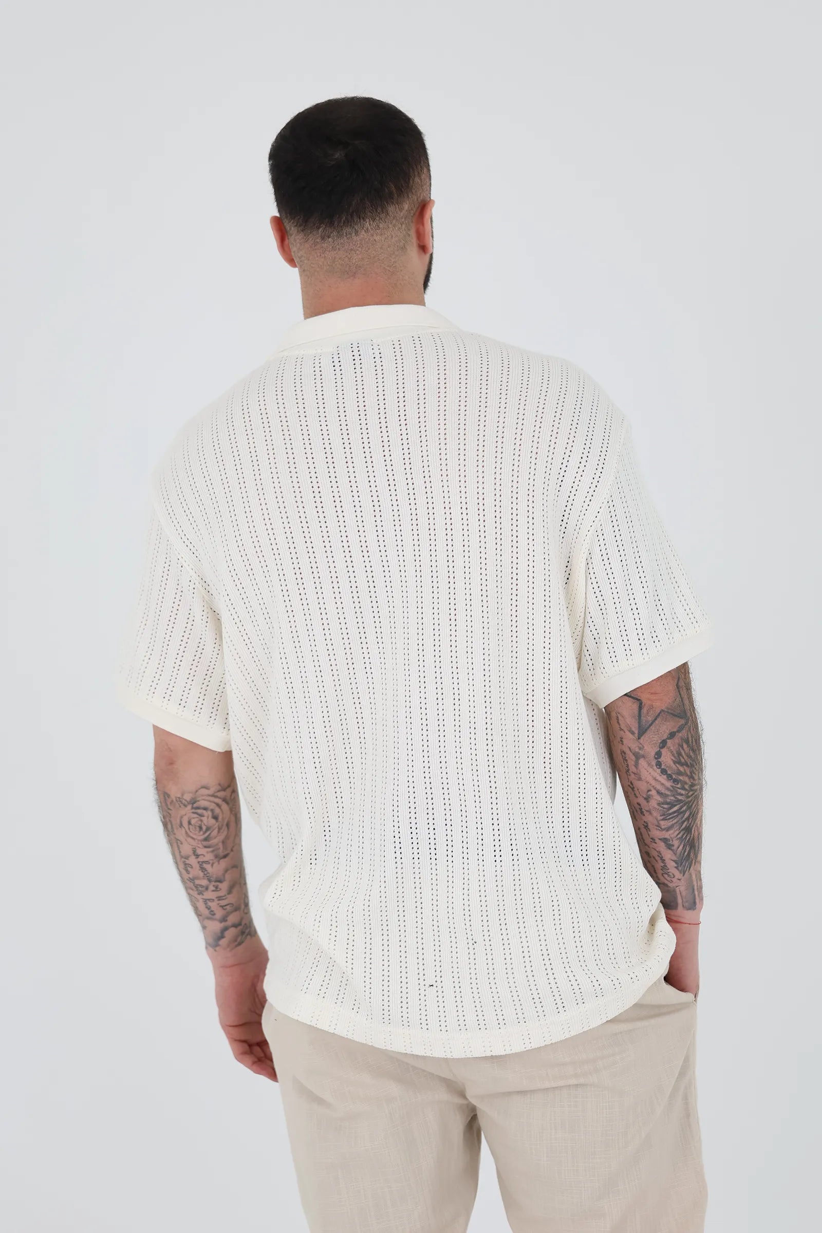 Maice knitted polo