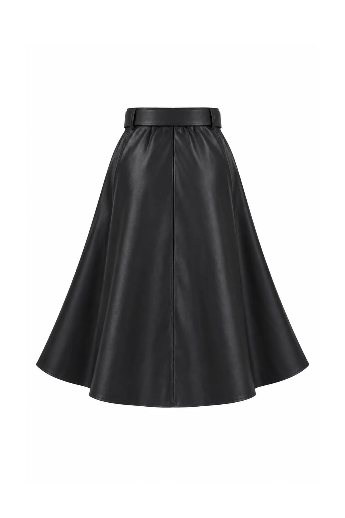 Fund belted faux