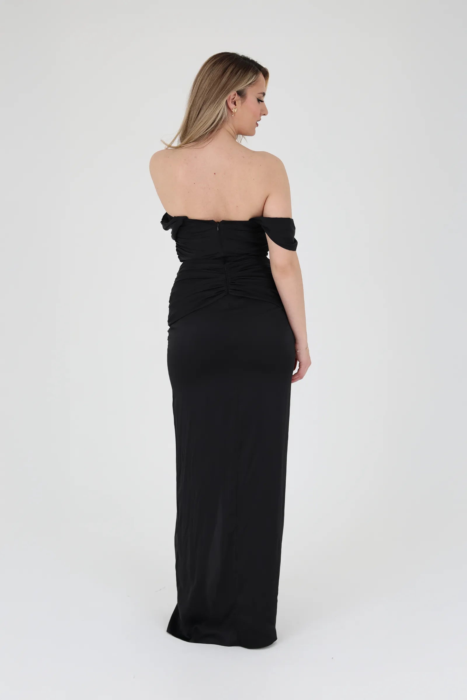 Fustan black long