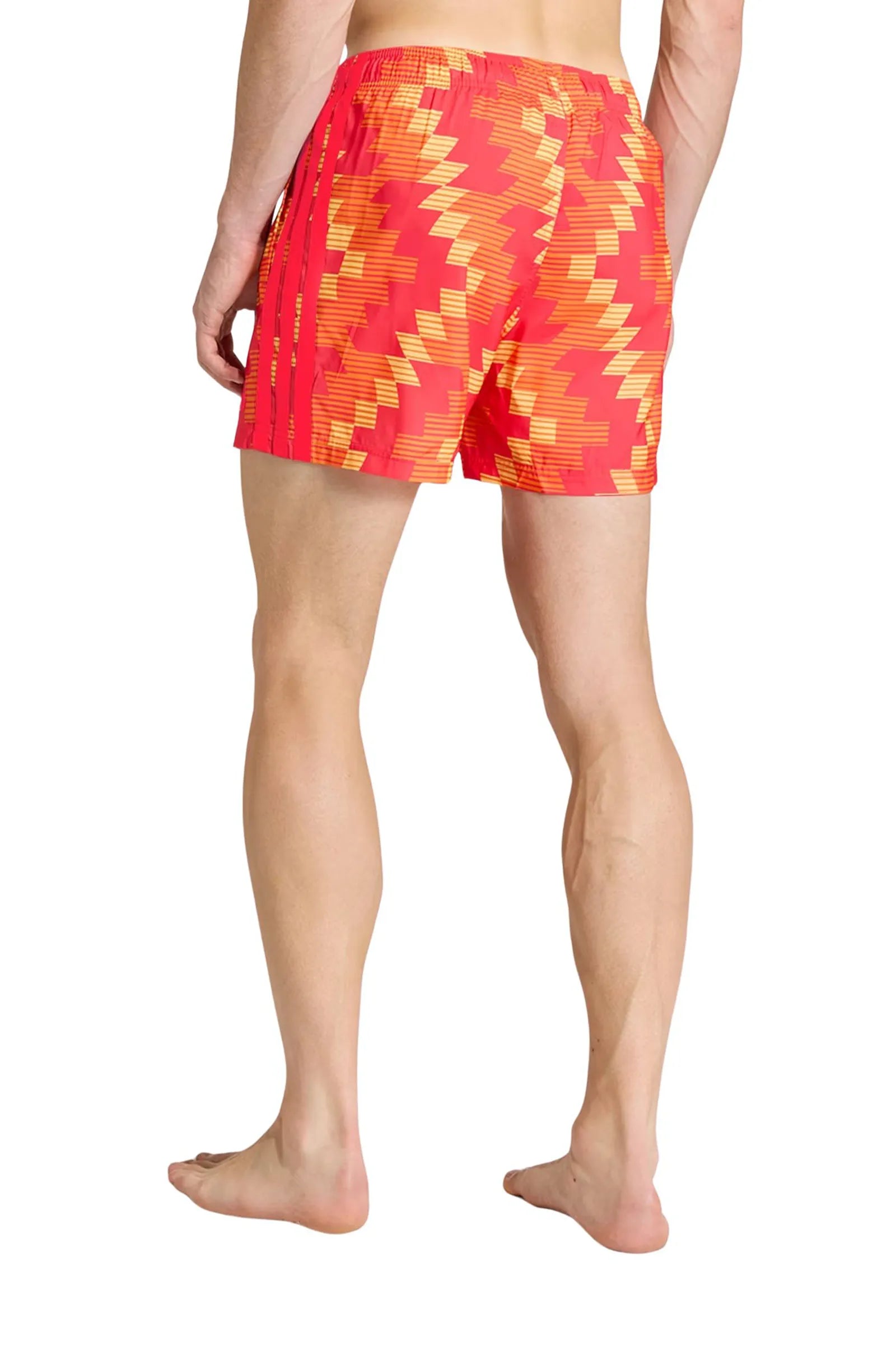 Shorce adidas soccer-inspired graphic swim JY9164