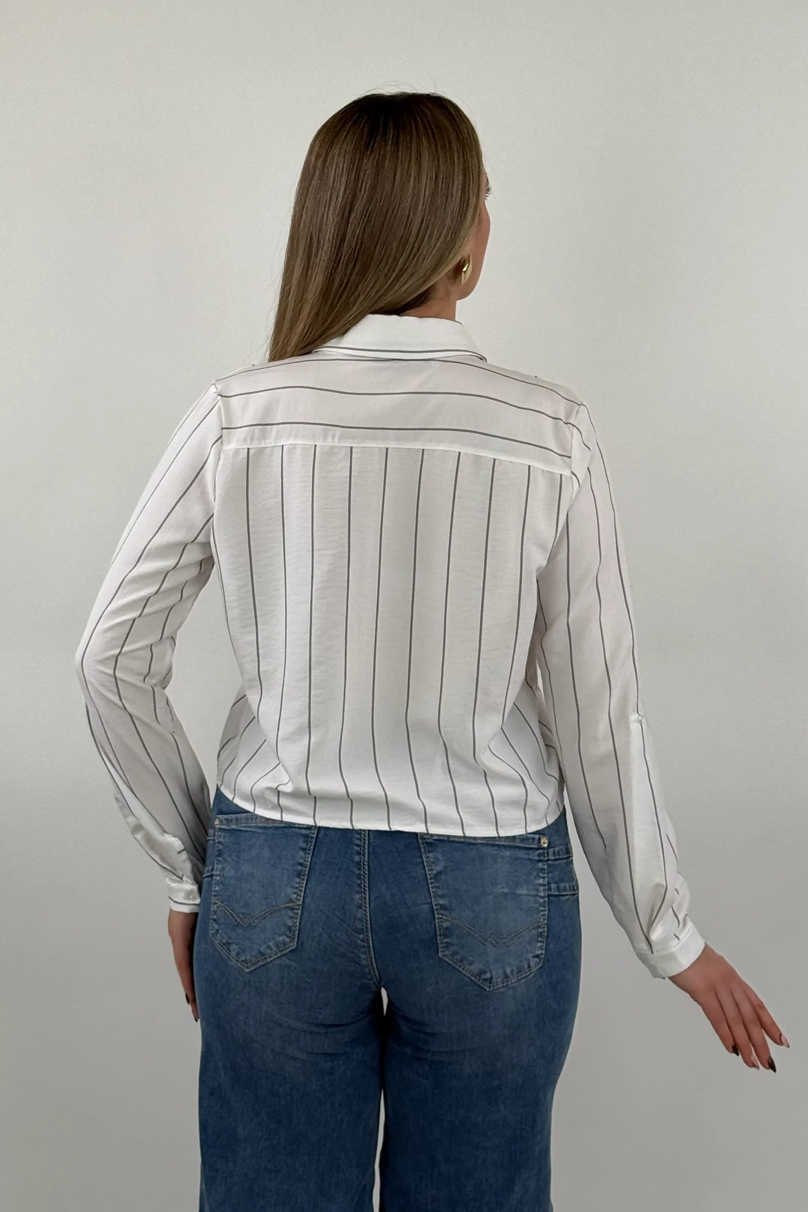 Kemishe Striped Long Sleeve