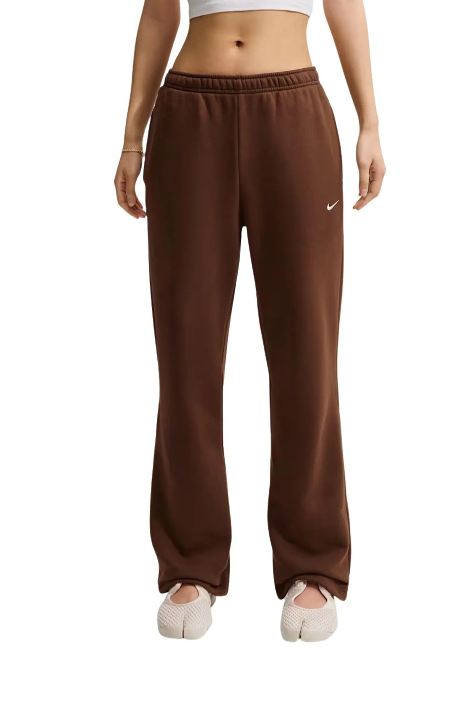Trenerka nike studio fleece mid-rise IM8078-259
